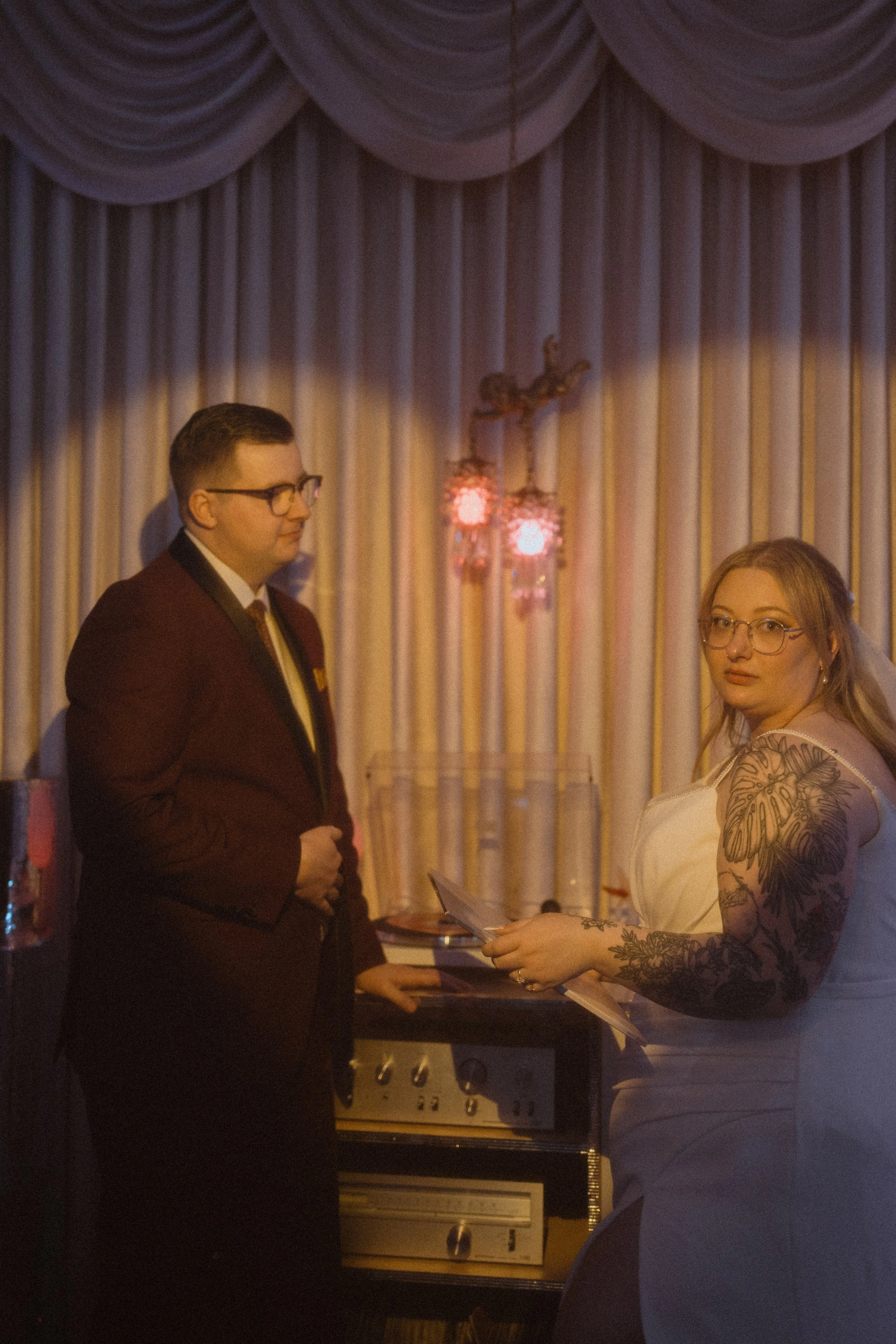 Sydney + Dallas // Retro + Romantic Las Vegas Elopement at Sure Thing Chapel