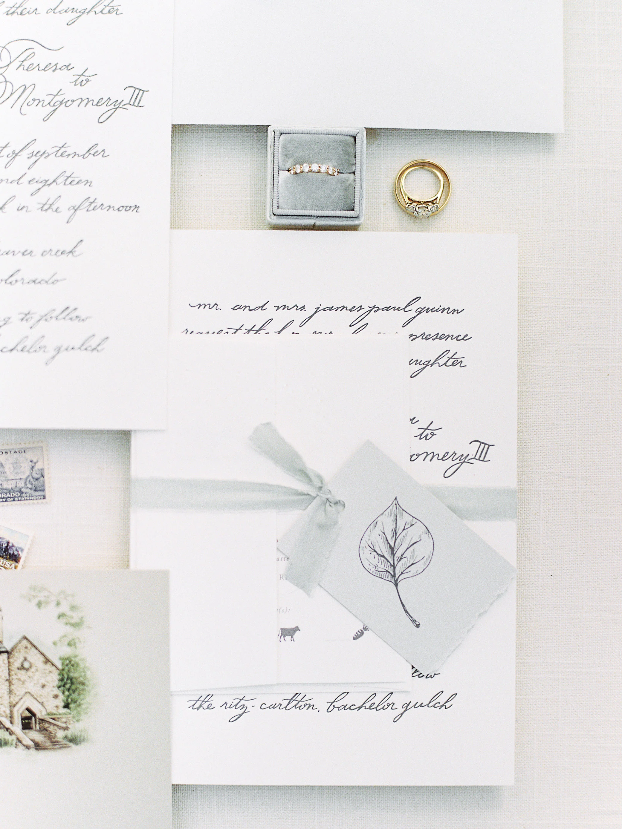 Beaver Creek, CO Wedding Invitation
