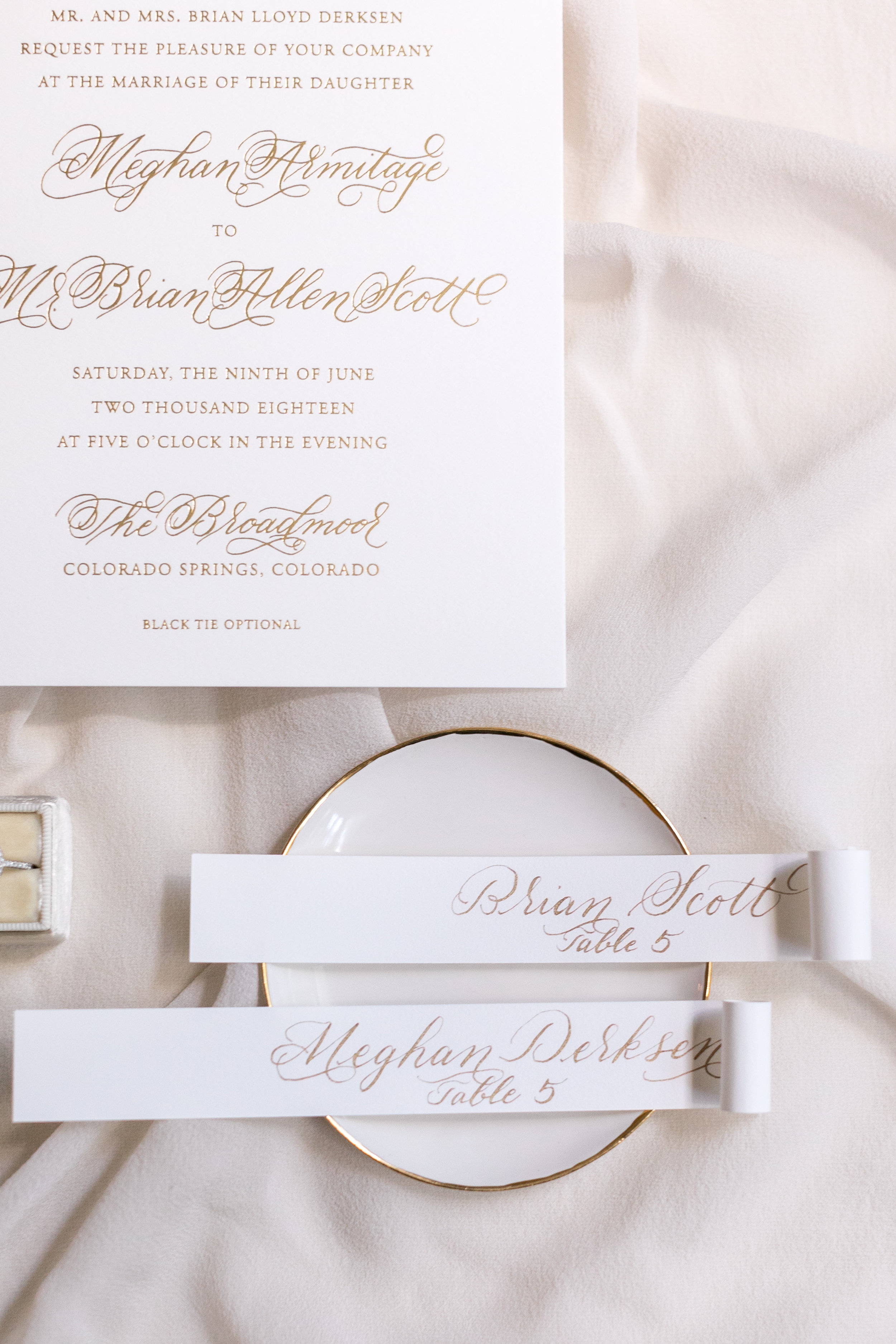 Custom Wedding Invitation