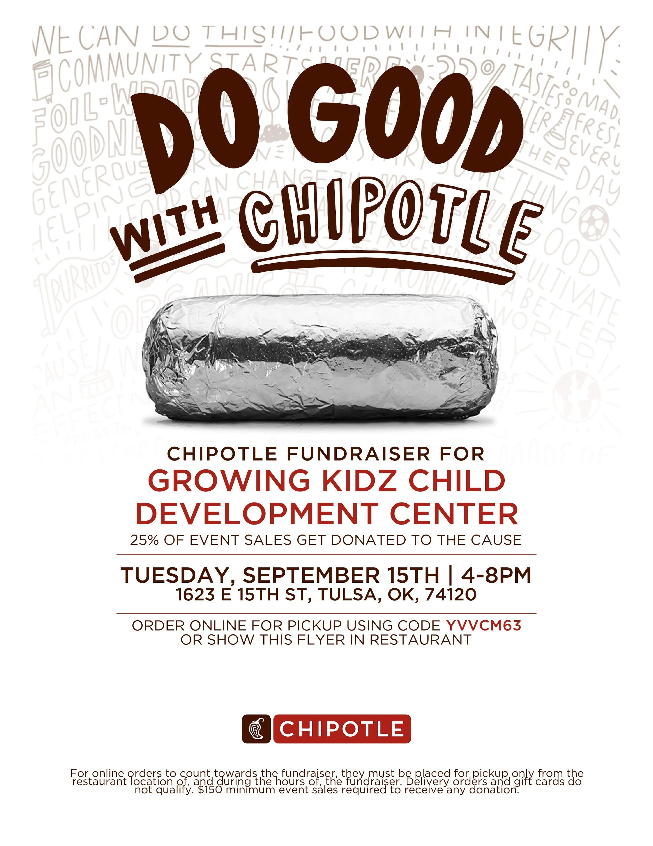 Chipotle Give Back Night