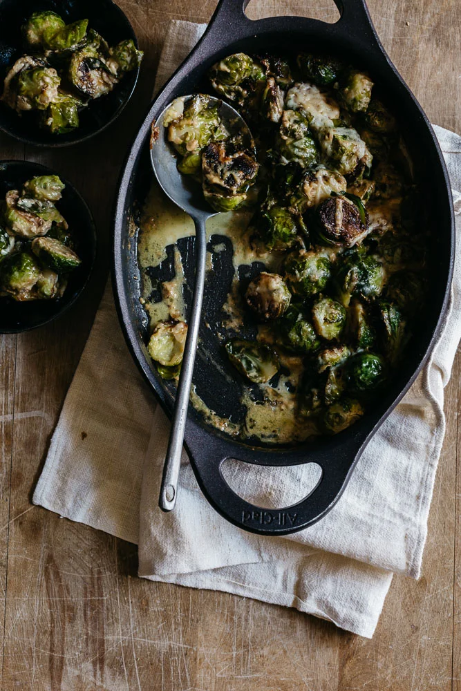 Brussels Sprouts Gratin 