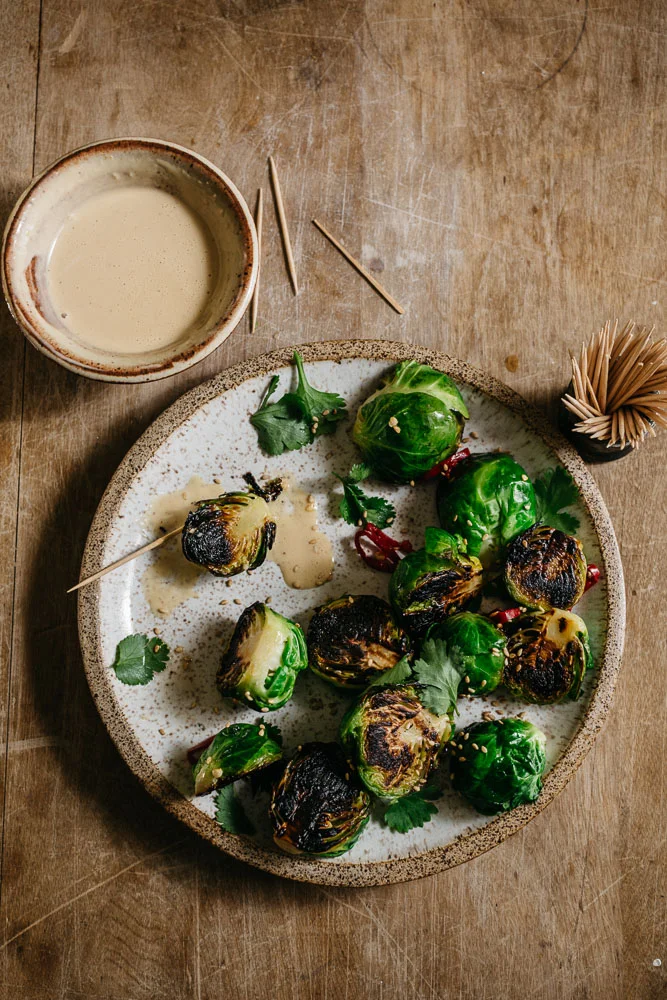 Charred Brussels Sprouts 