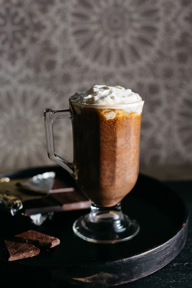 Herbal Rye Hot Chocolate