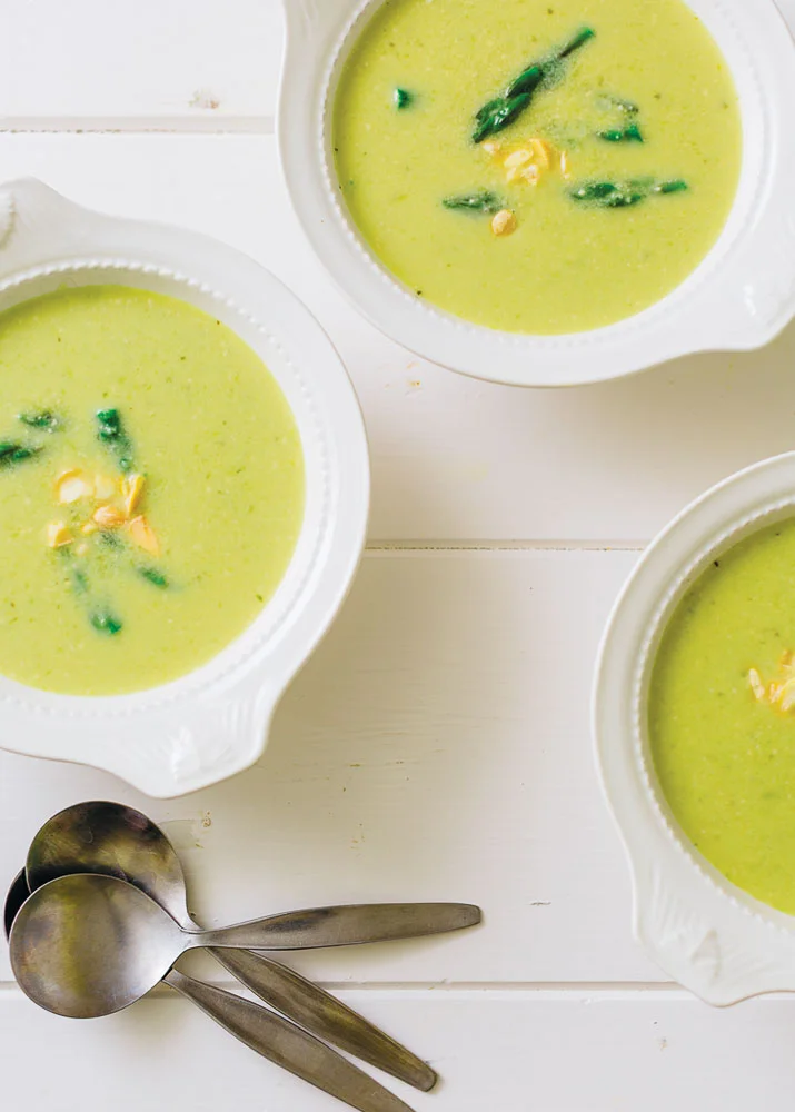 Vegan Cream of Asparagus Soup
