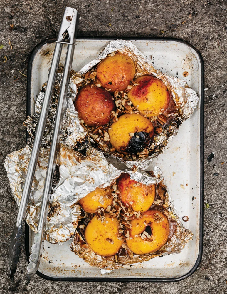Honey Roasted Peaches 