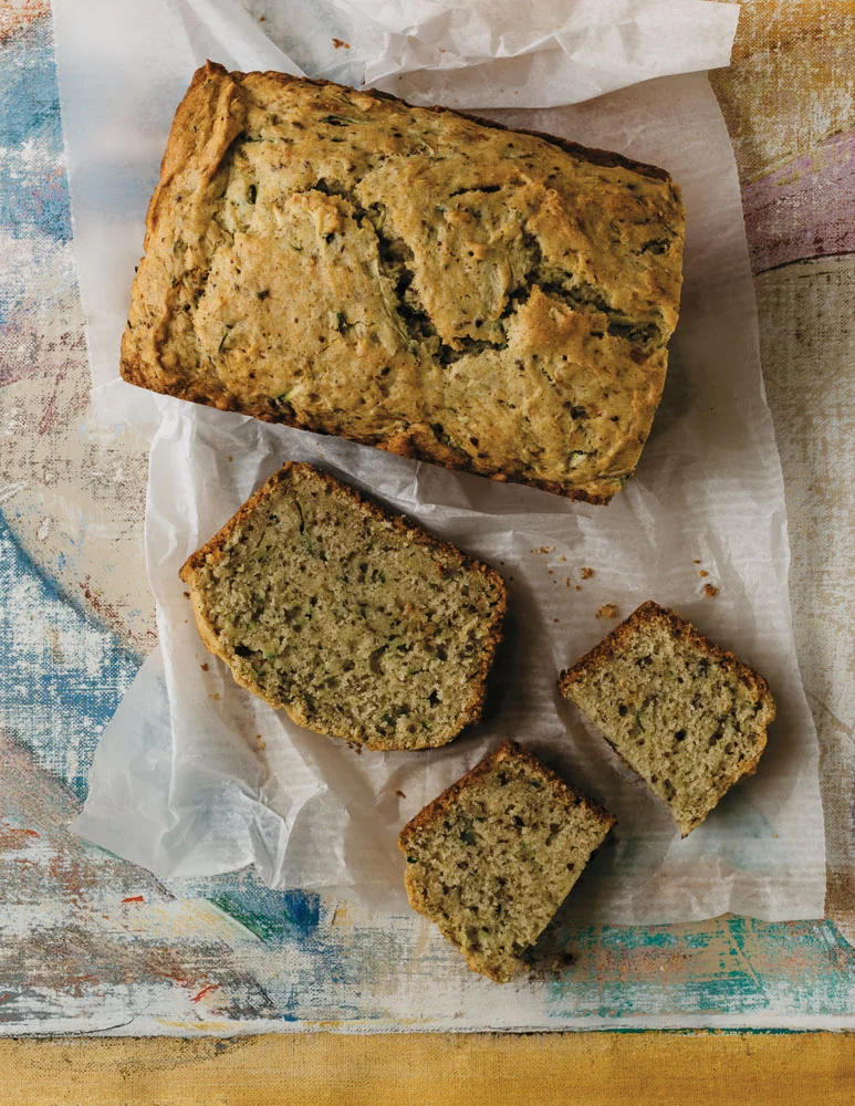 Vegan Cardamom Zucchini Bread