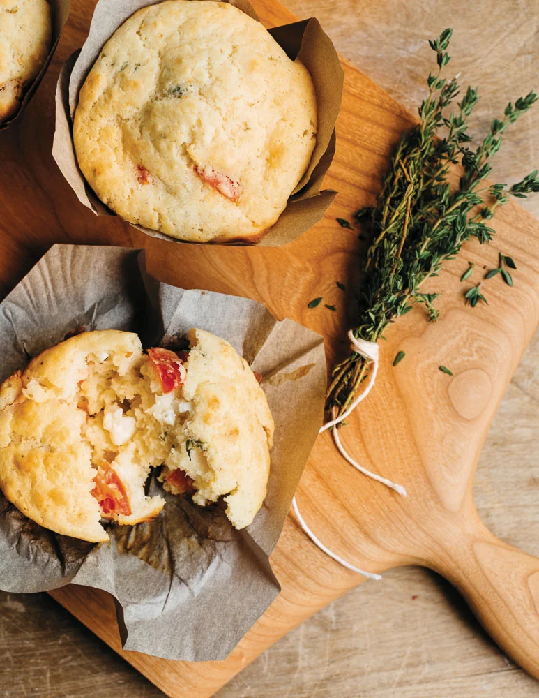 Tomato-Feta Muffins