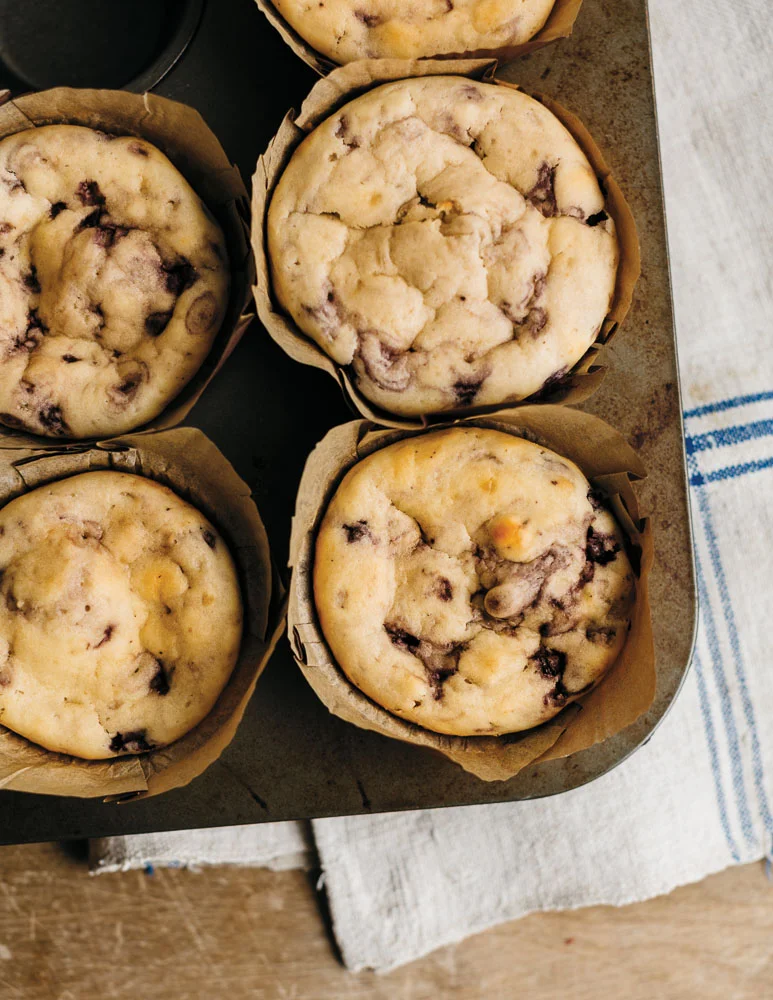 Blueberry-Ginger Muffins