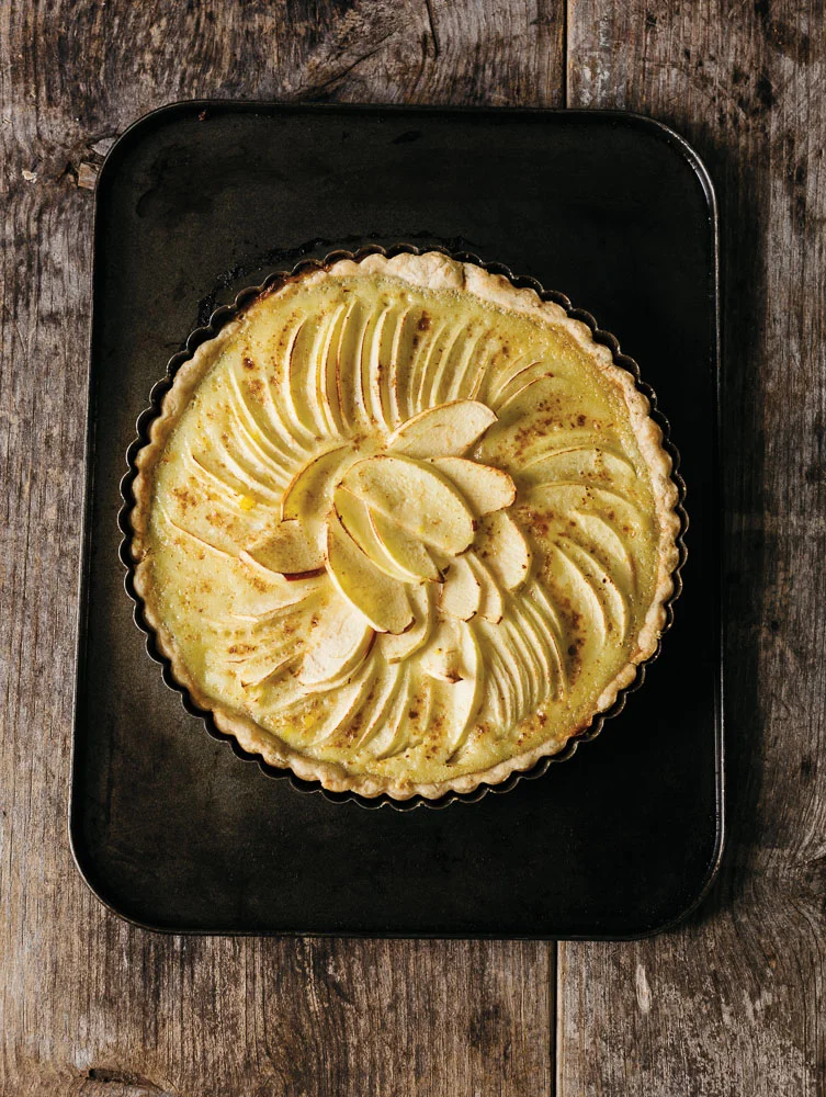 Apple Custard Tart
