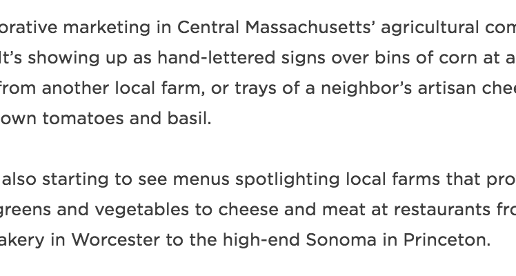 Collaborative Marketing: Farms Get Creative to Meet Customers' Needs