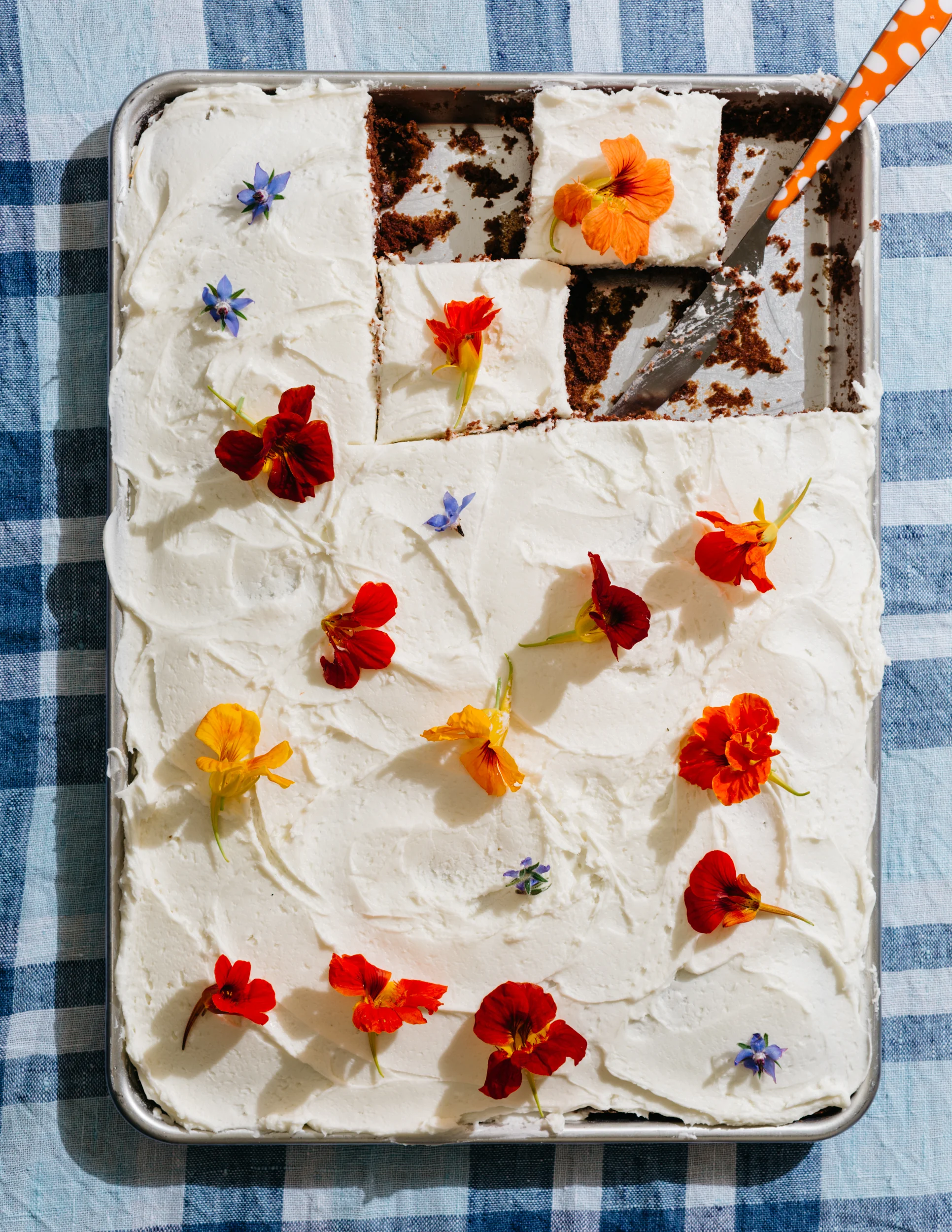 Chocolate Spice Sheet Cake 