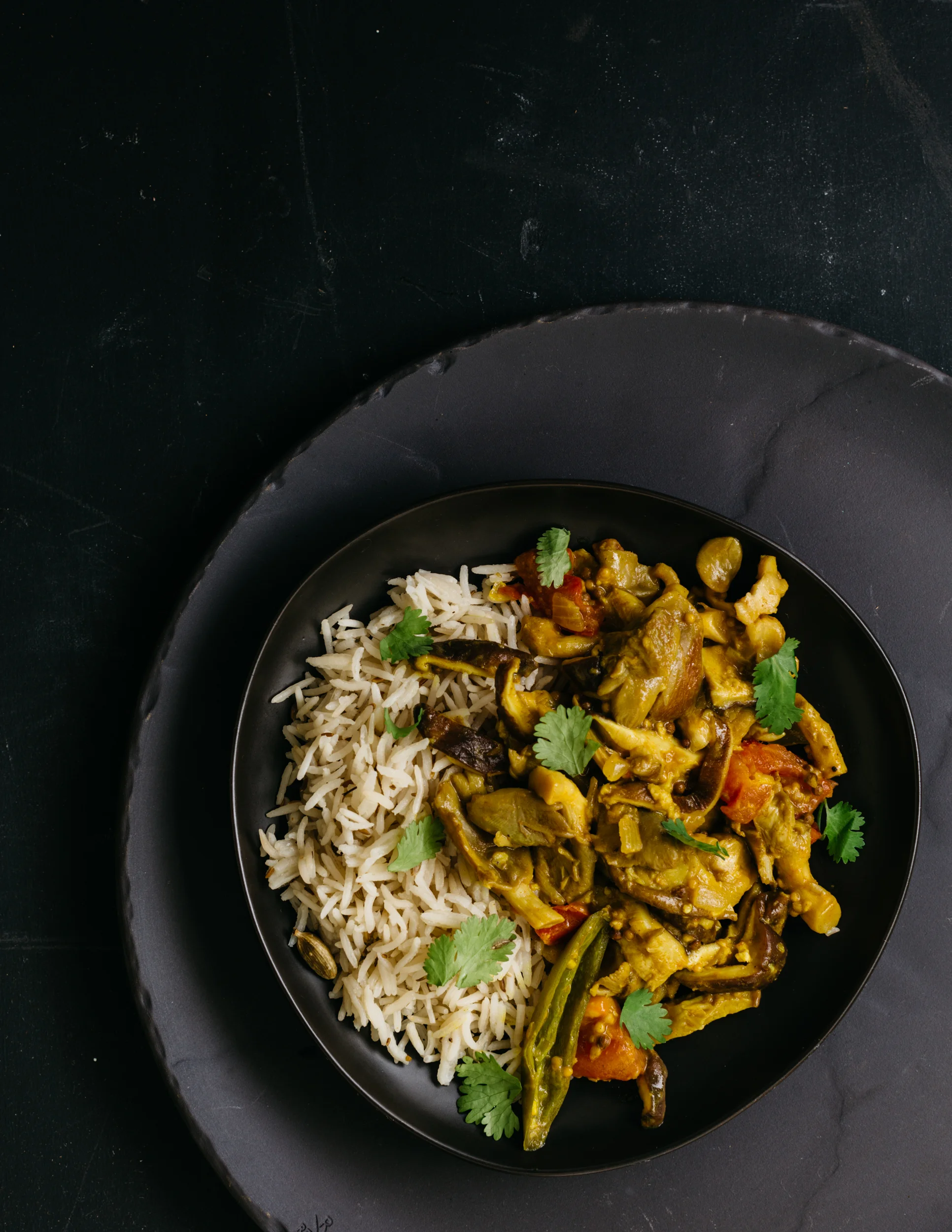 Mixed Mushroom Curry