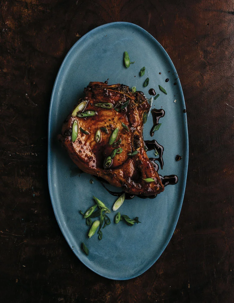 Sticky Maple Teriyaki Pork