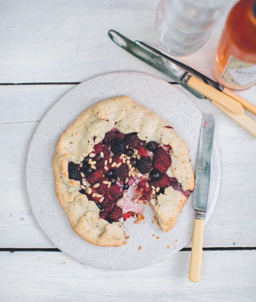 Wine and Pine Savory Galette