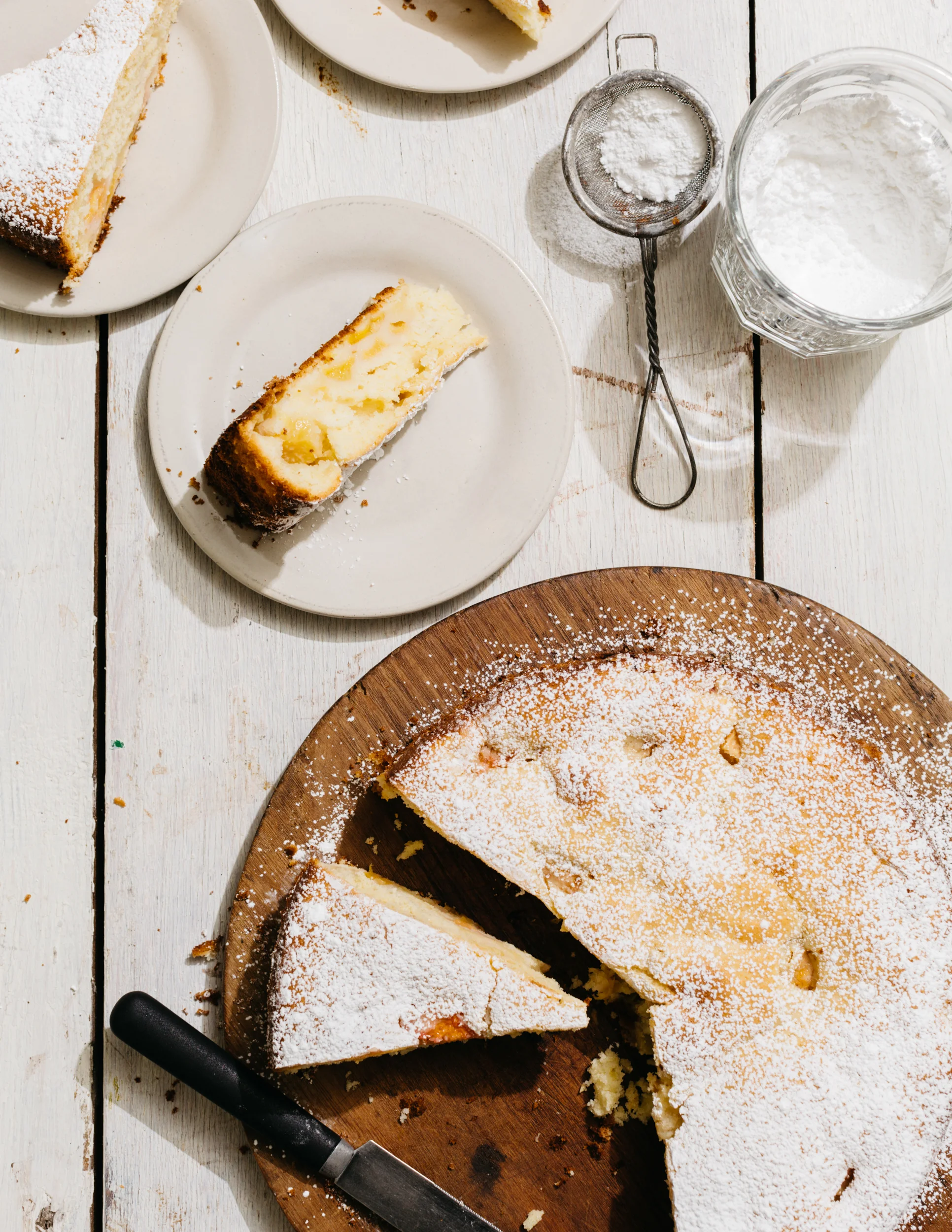 Peach Buttermilk Cake