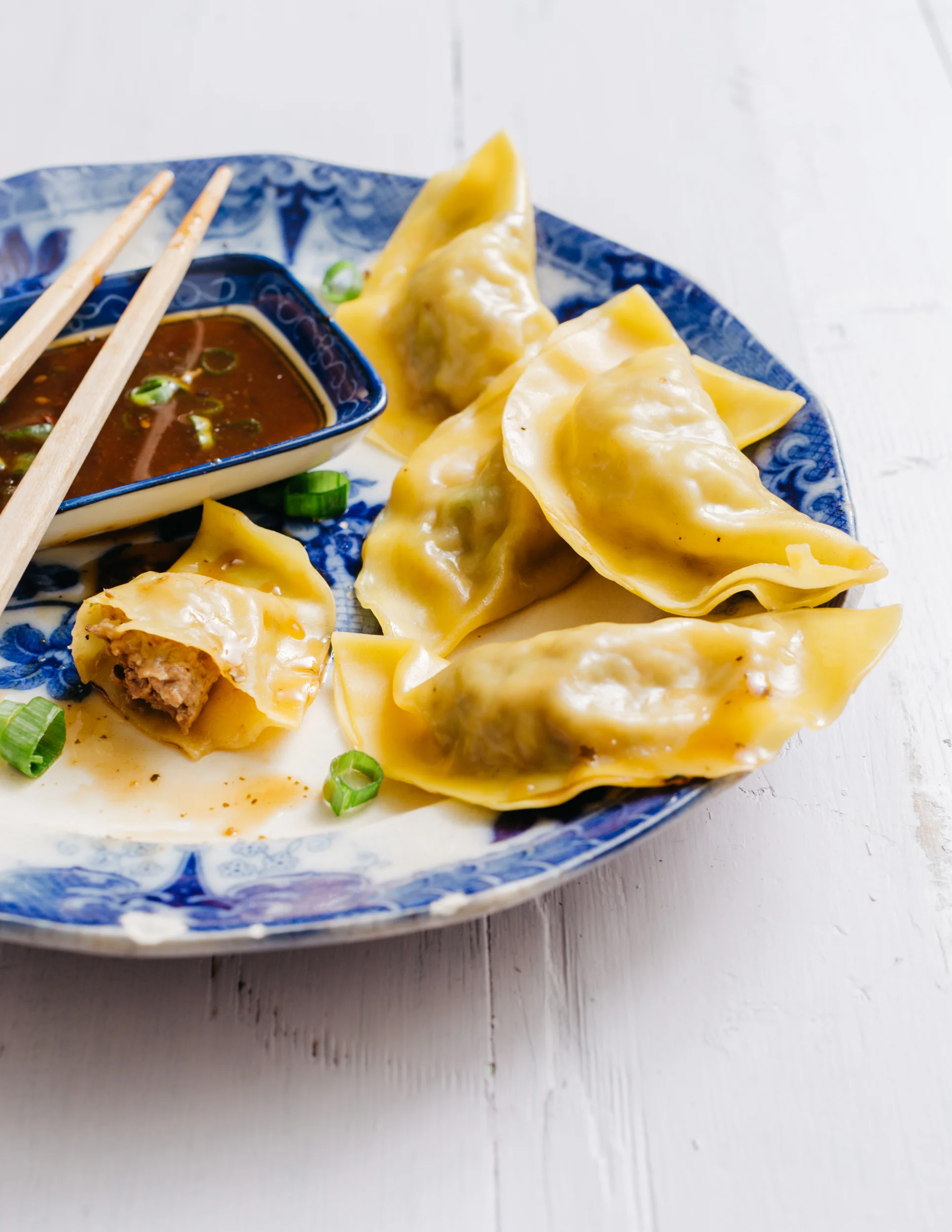 Eggplant &amp; Lamb Dumplings