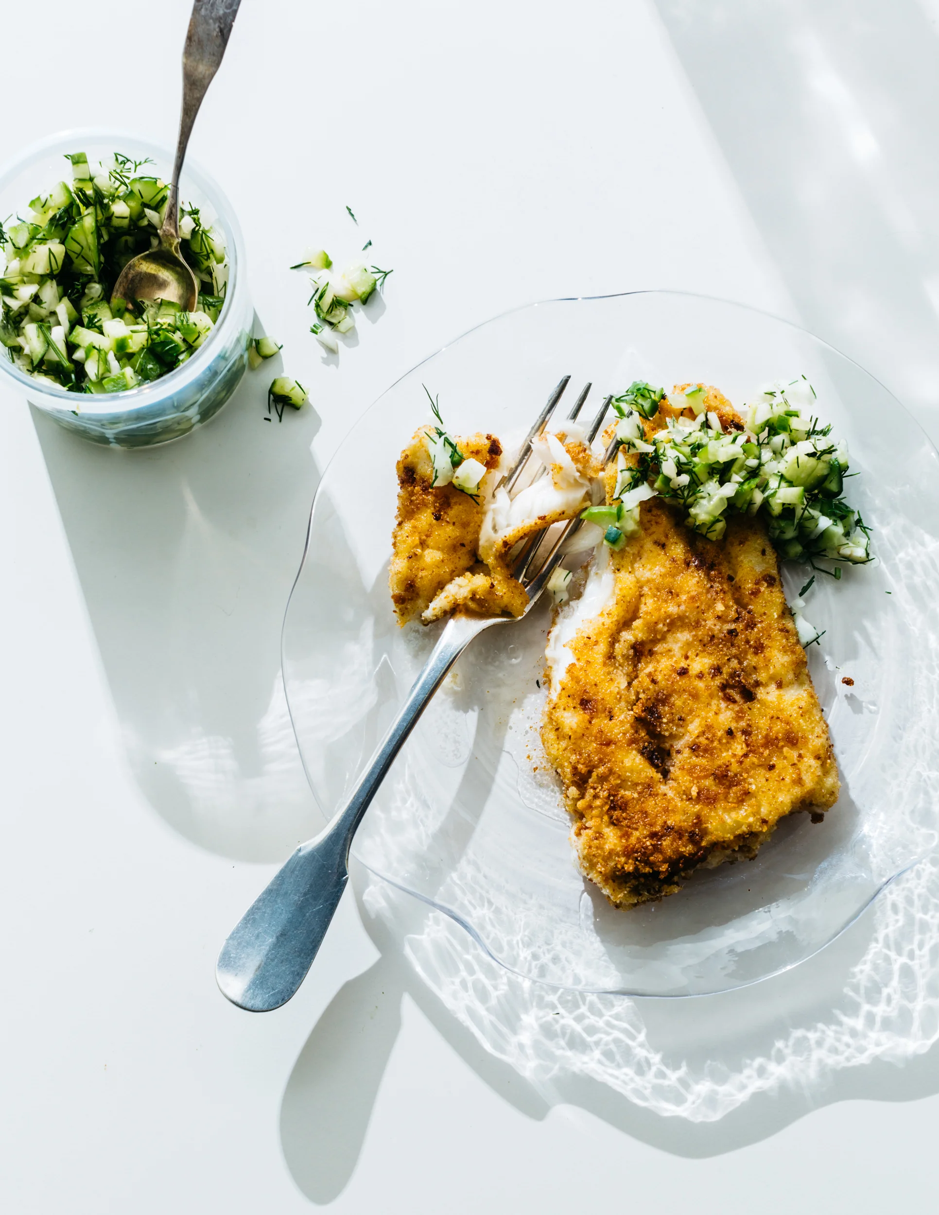 Cucumber-Fennel Relish for Fish