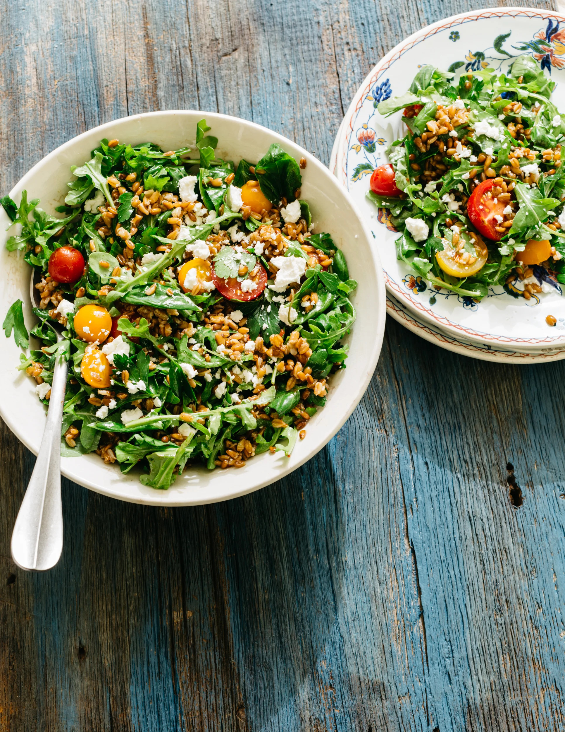 Smoked Farro &amp; Herb Salad