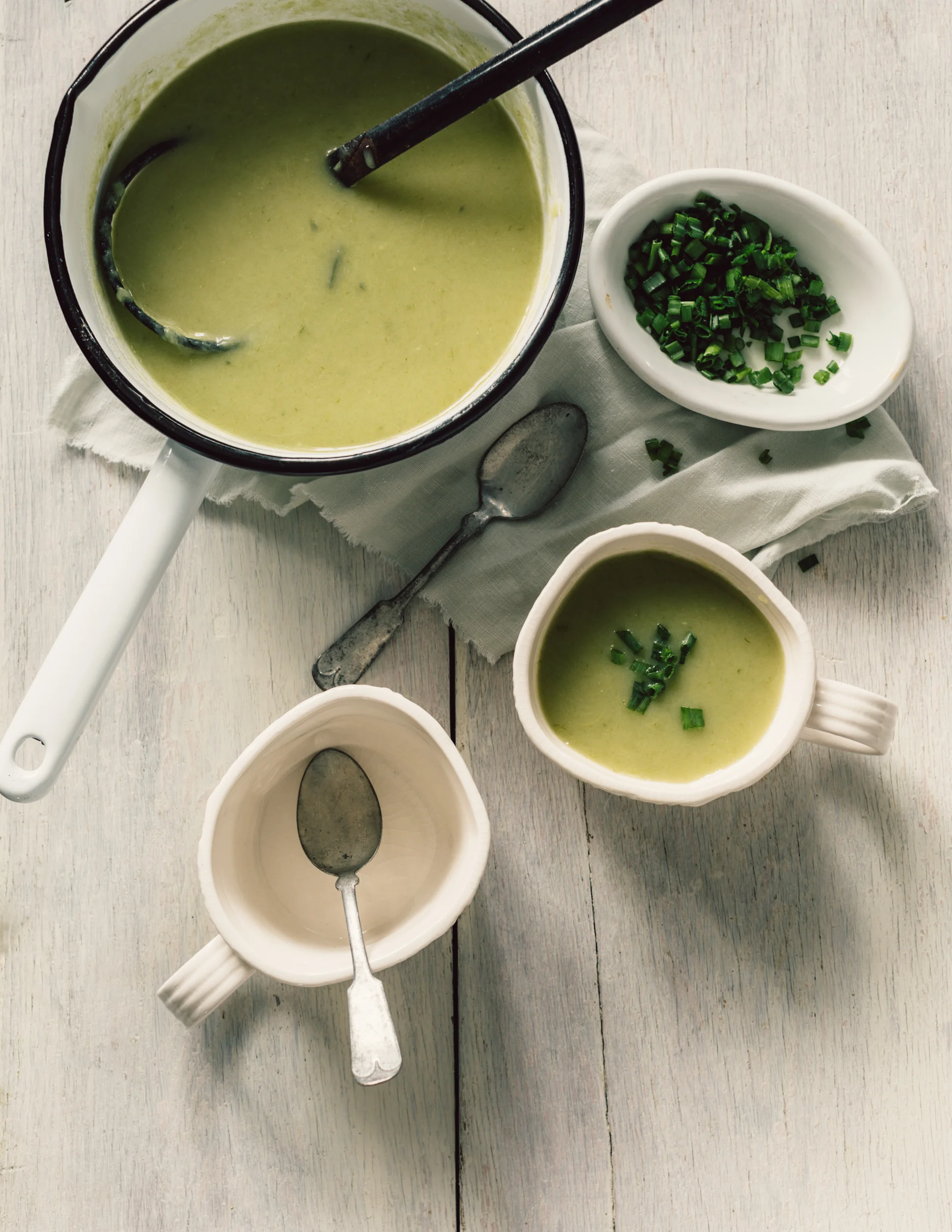Green Garlic Vichyssoise