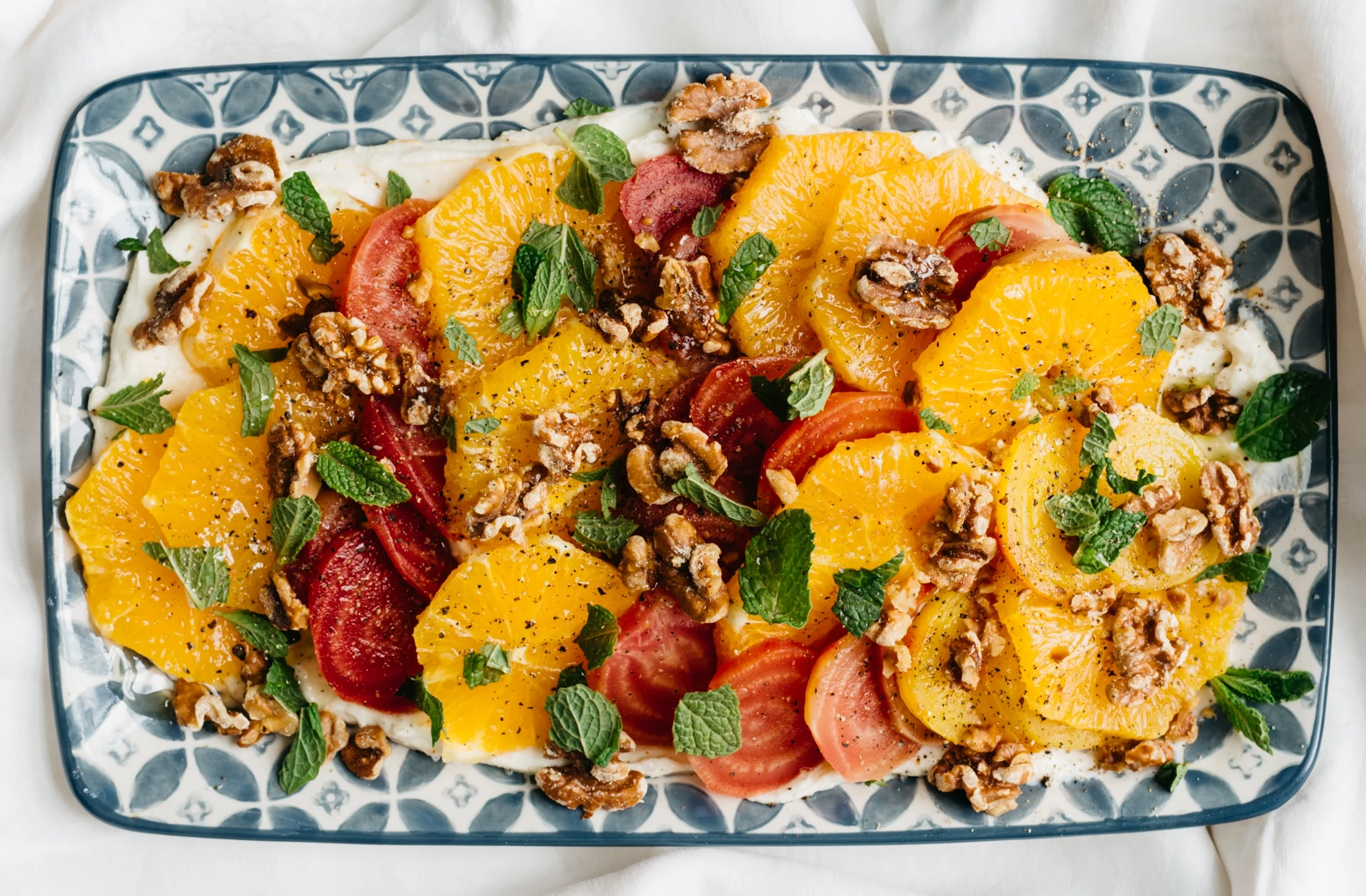 Wood-Roasted Beets with Oranges and Whipped Ricotta