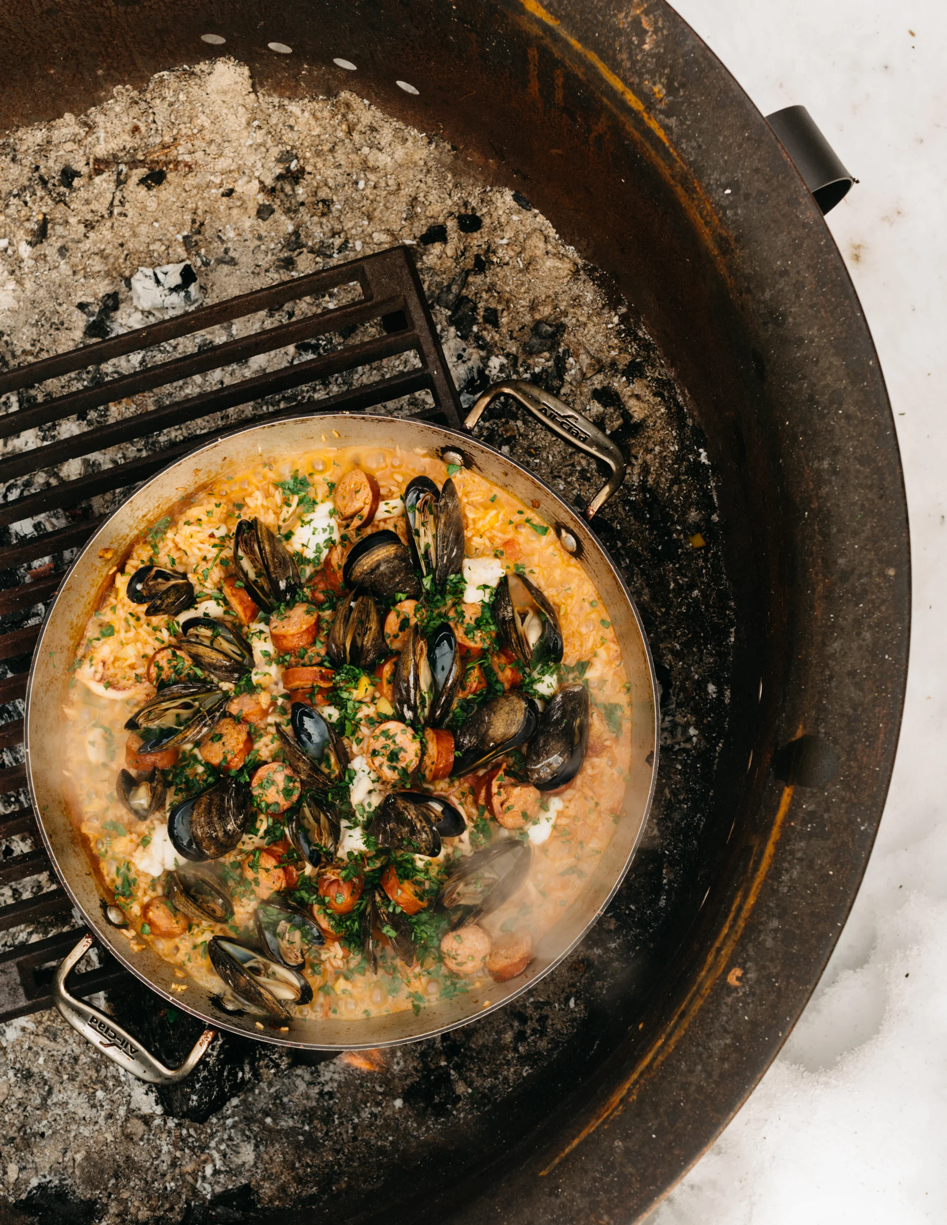 New England Seafood Paella