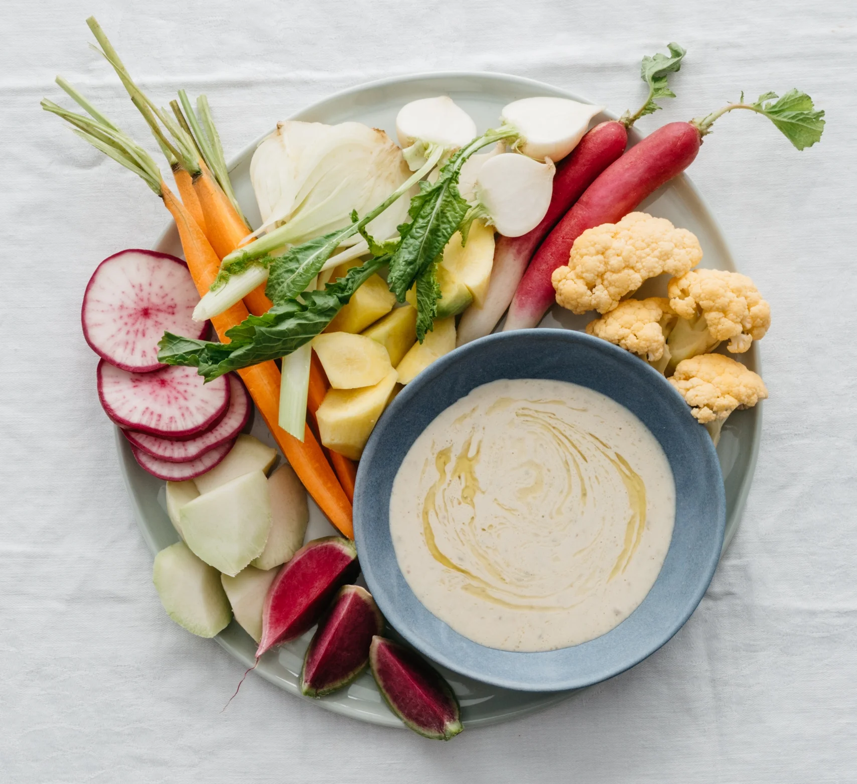 Winter Crudité with Tonnato