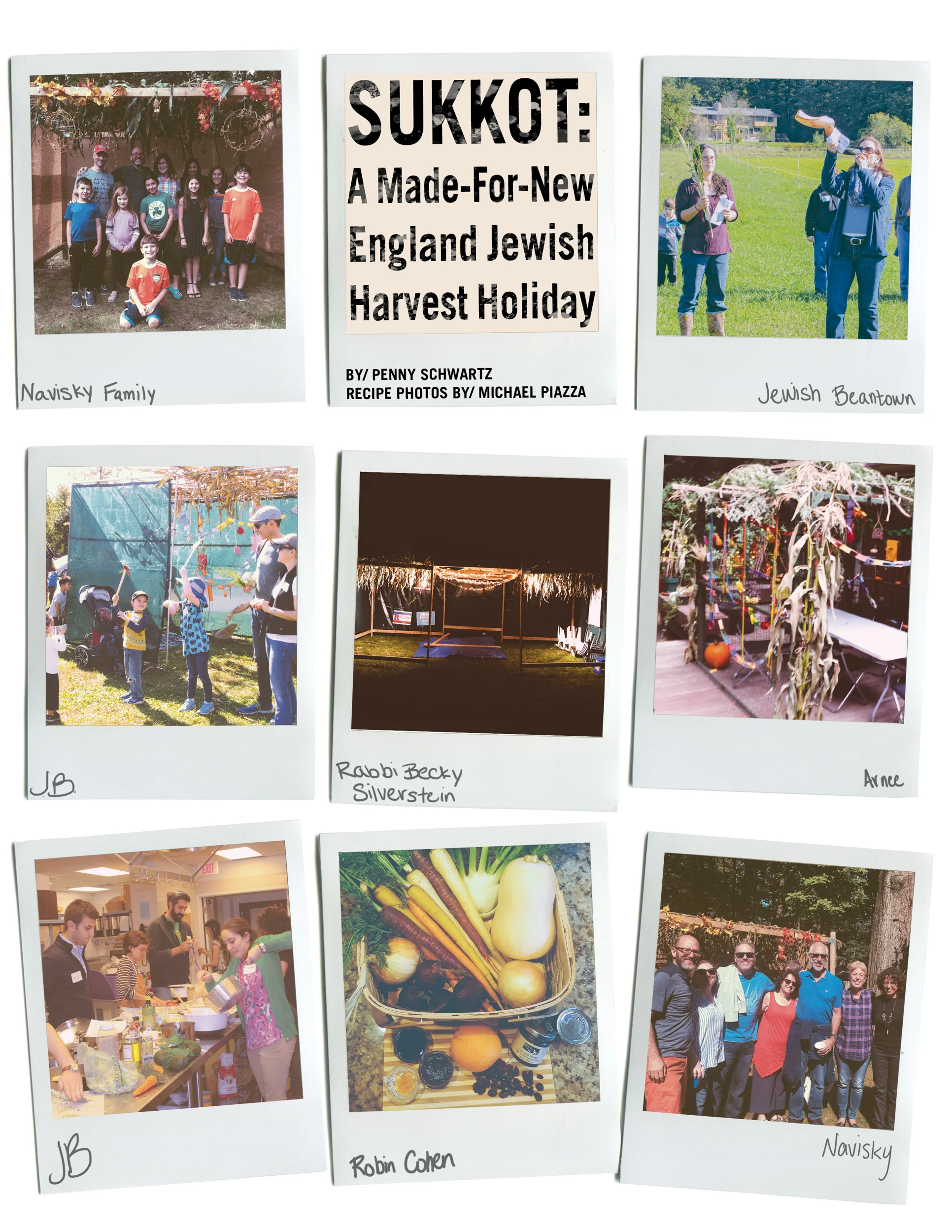 Sukkot: A Made-for-New-England Jewish Harvest Holiday