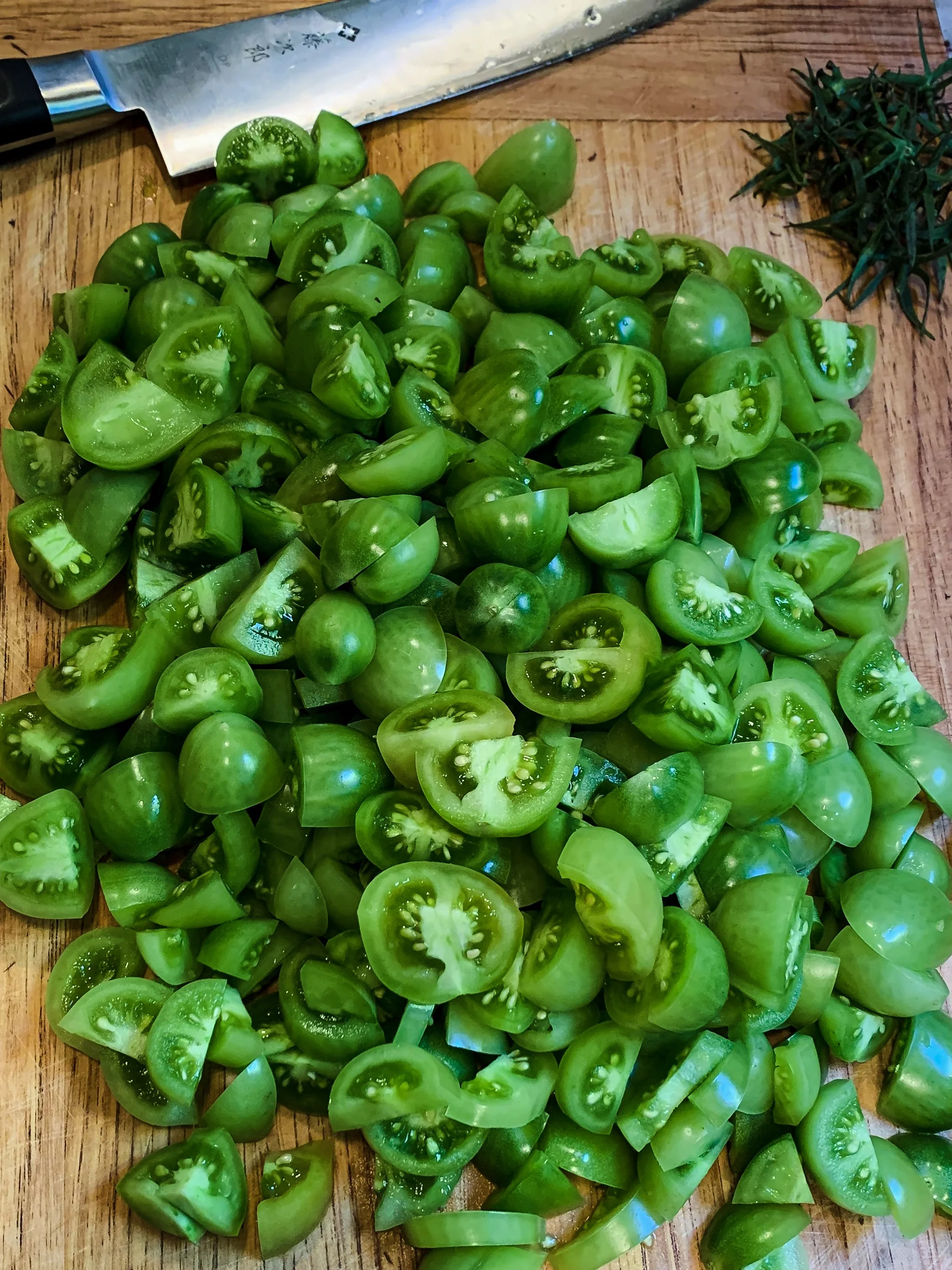 Green Tomato Glaze