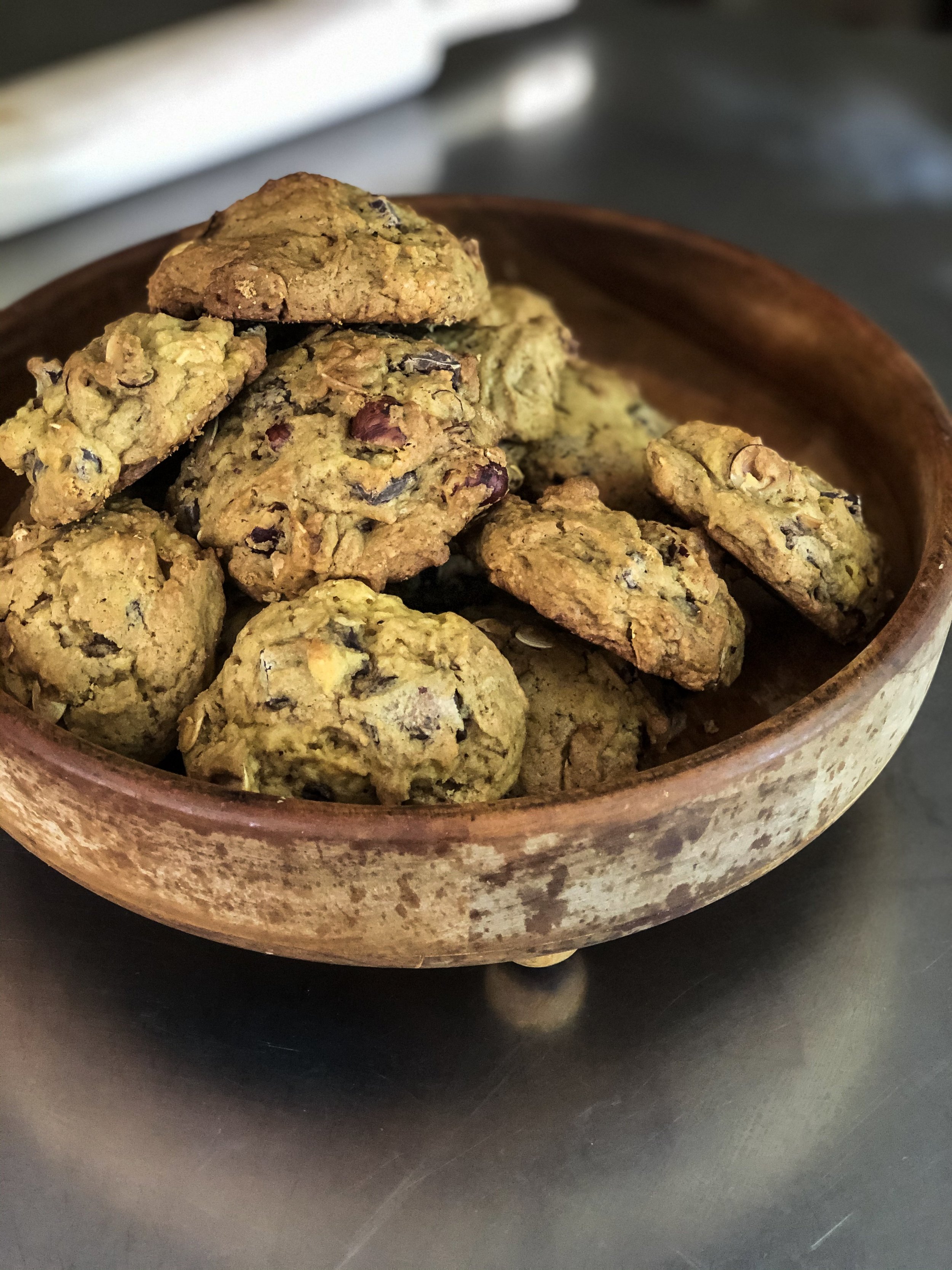 Brown Butter and Hazelnut Pumpkin Cookies