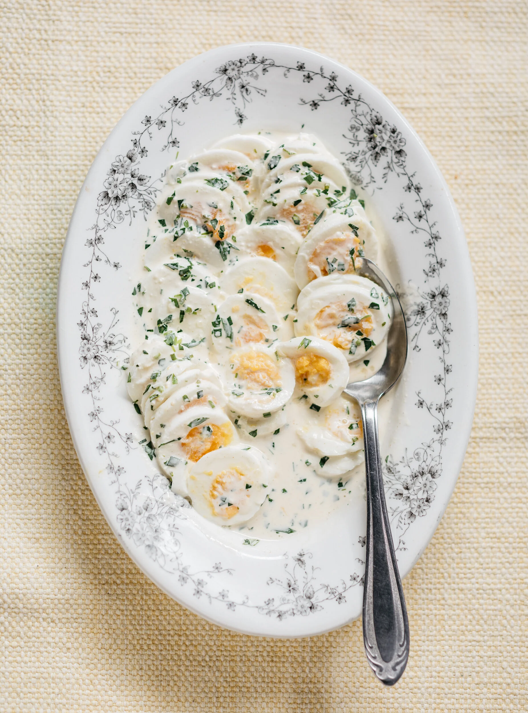Egg Salad with Tarragon Sauce