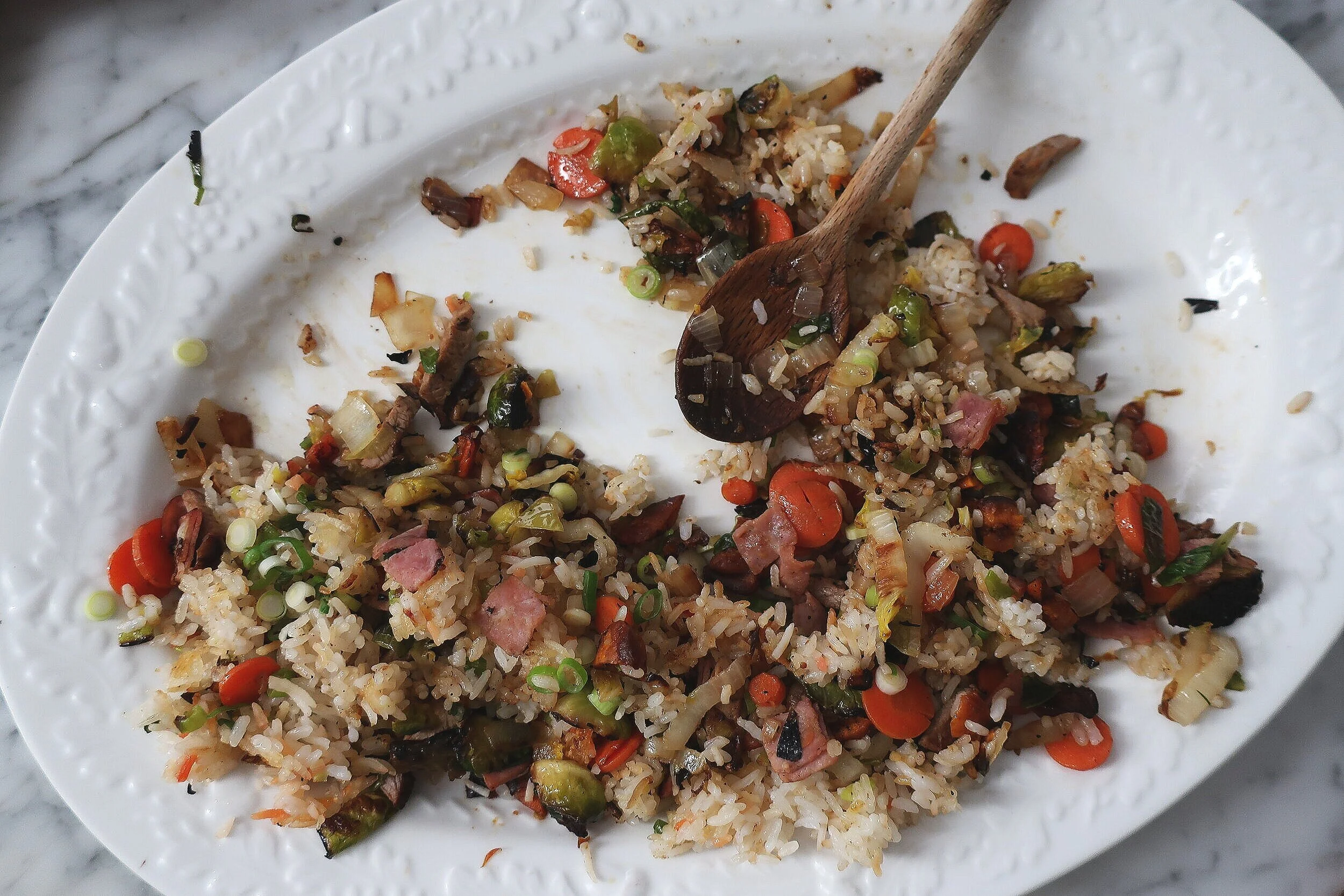 Irene’s Refrigerator Clean-Out Fried Rice