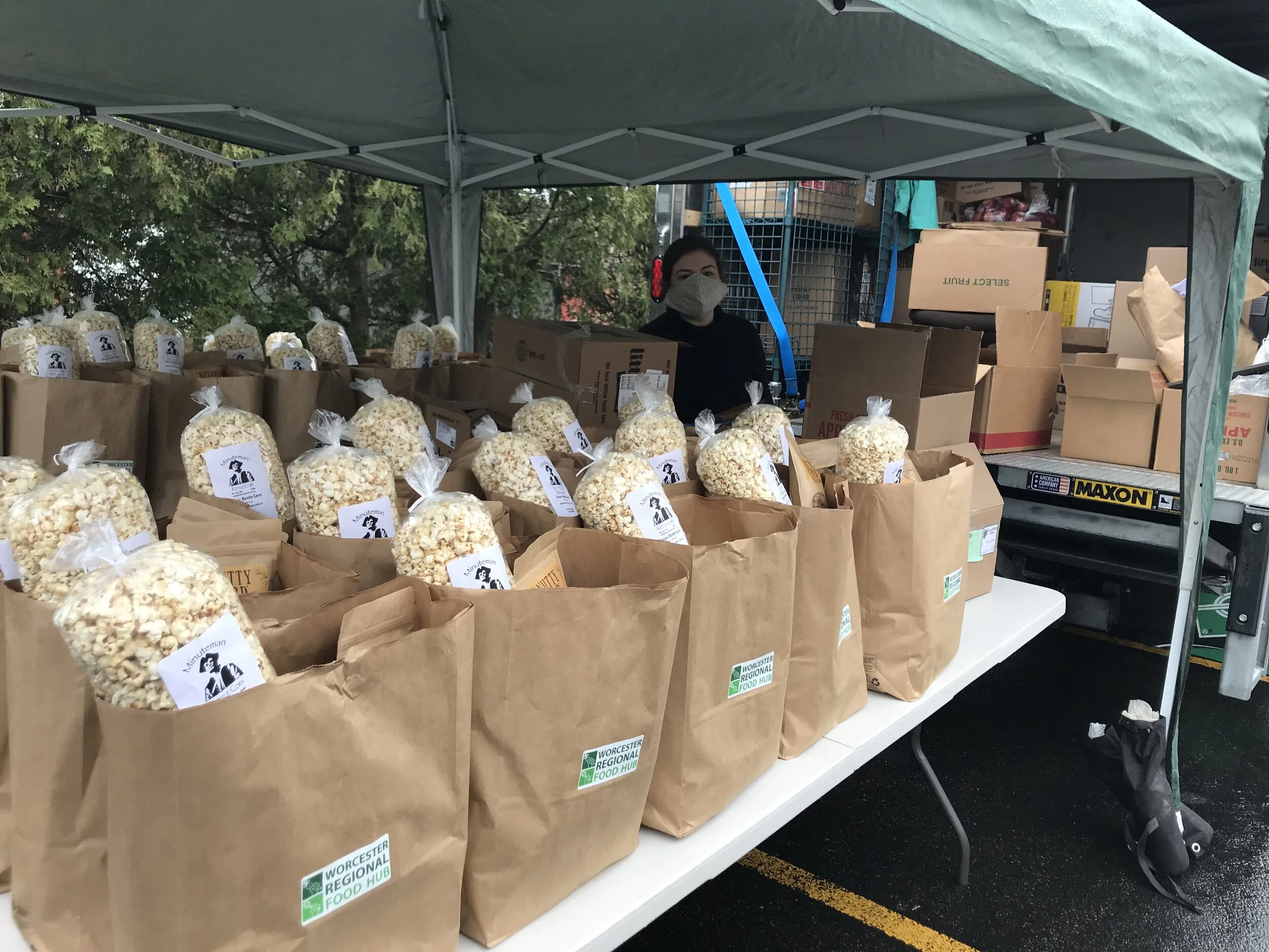 A Box of Local Food to Go
