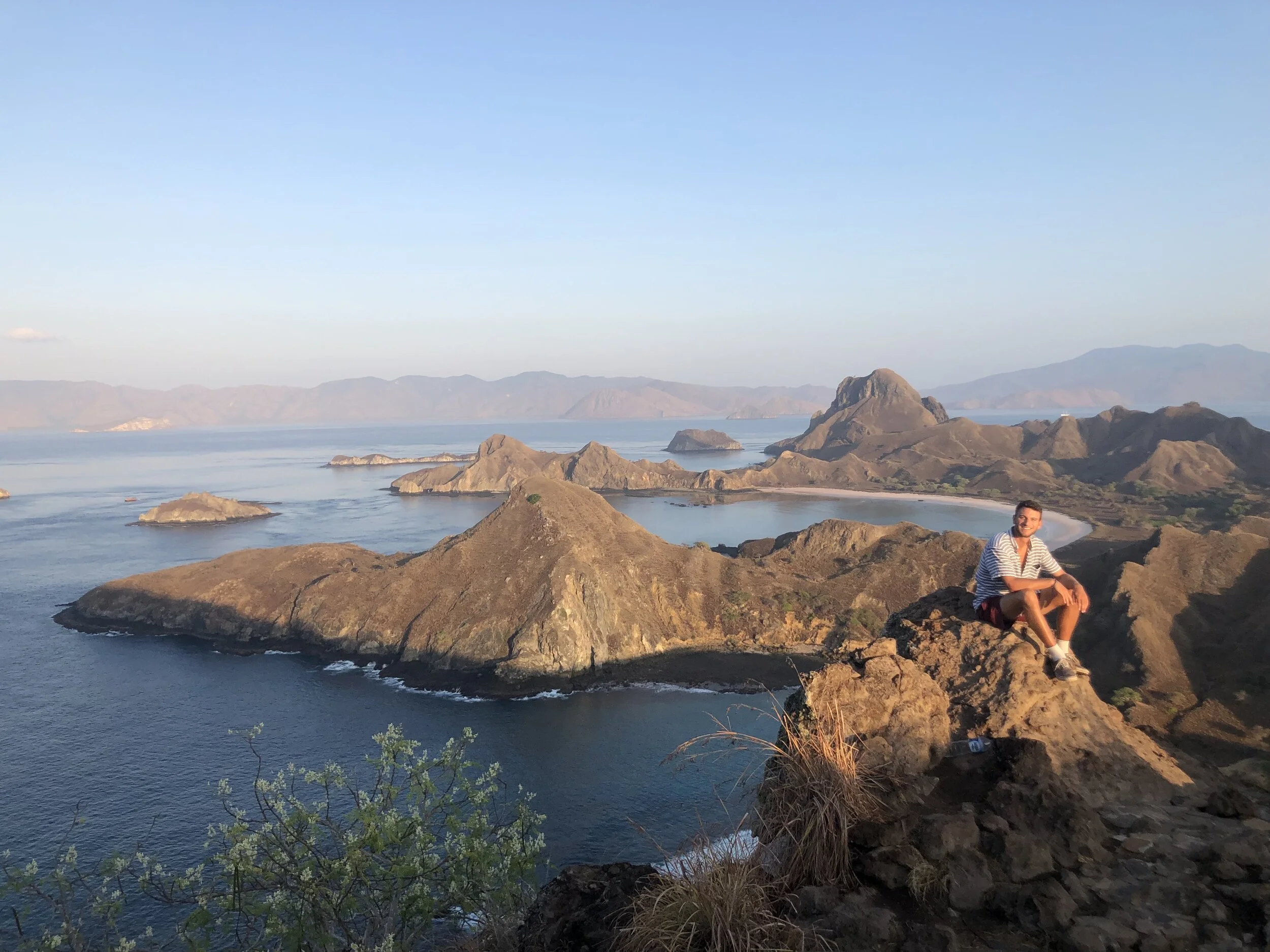 Julian Cohen in Komodo National Park, Indonesia
