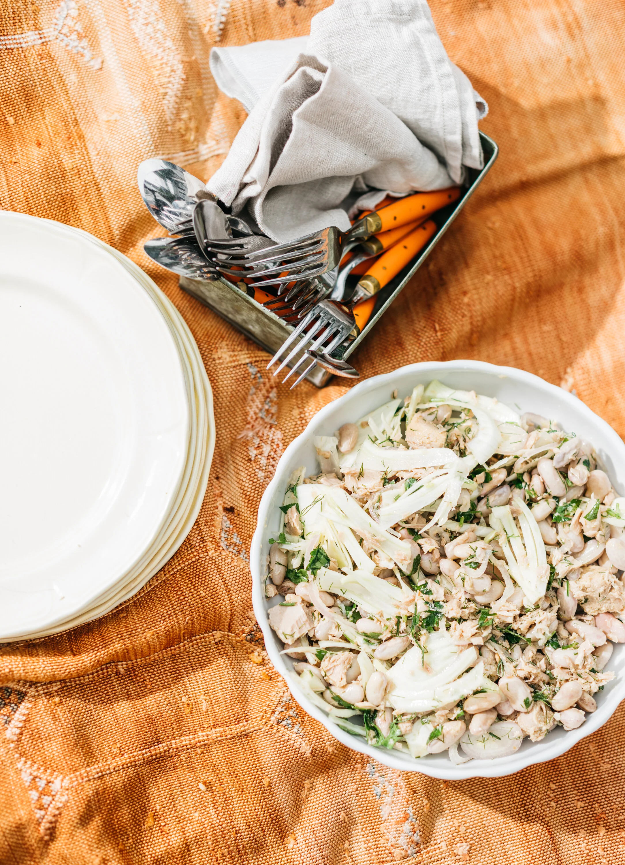 Tuna, Fennel and Bean Salad (Insalata di Tonno, Finocchio e Fagioli)