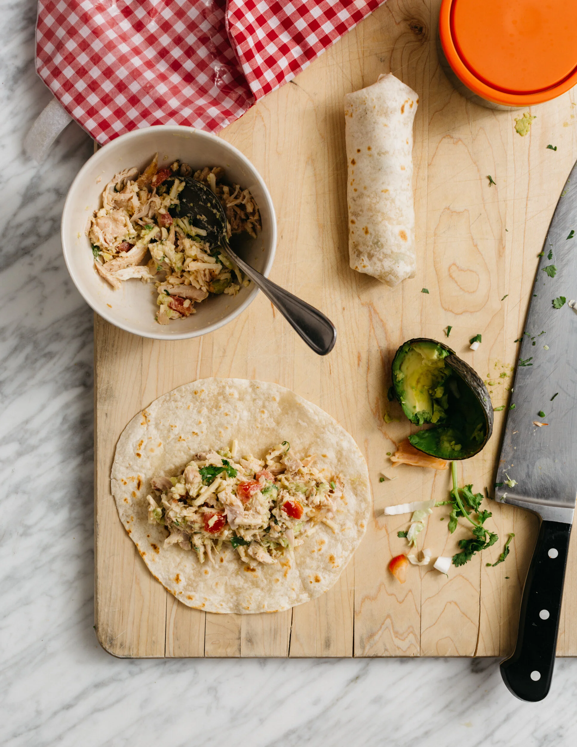 Chicken Burritos