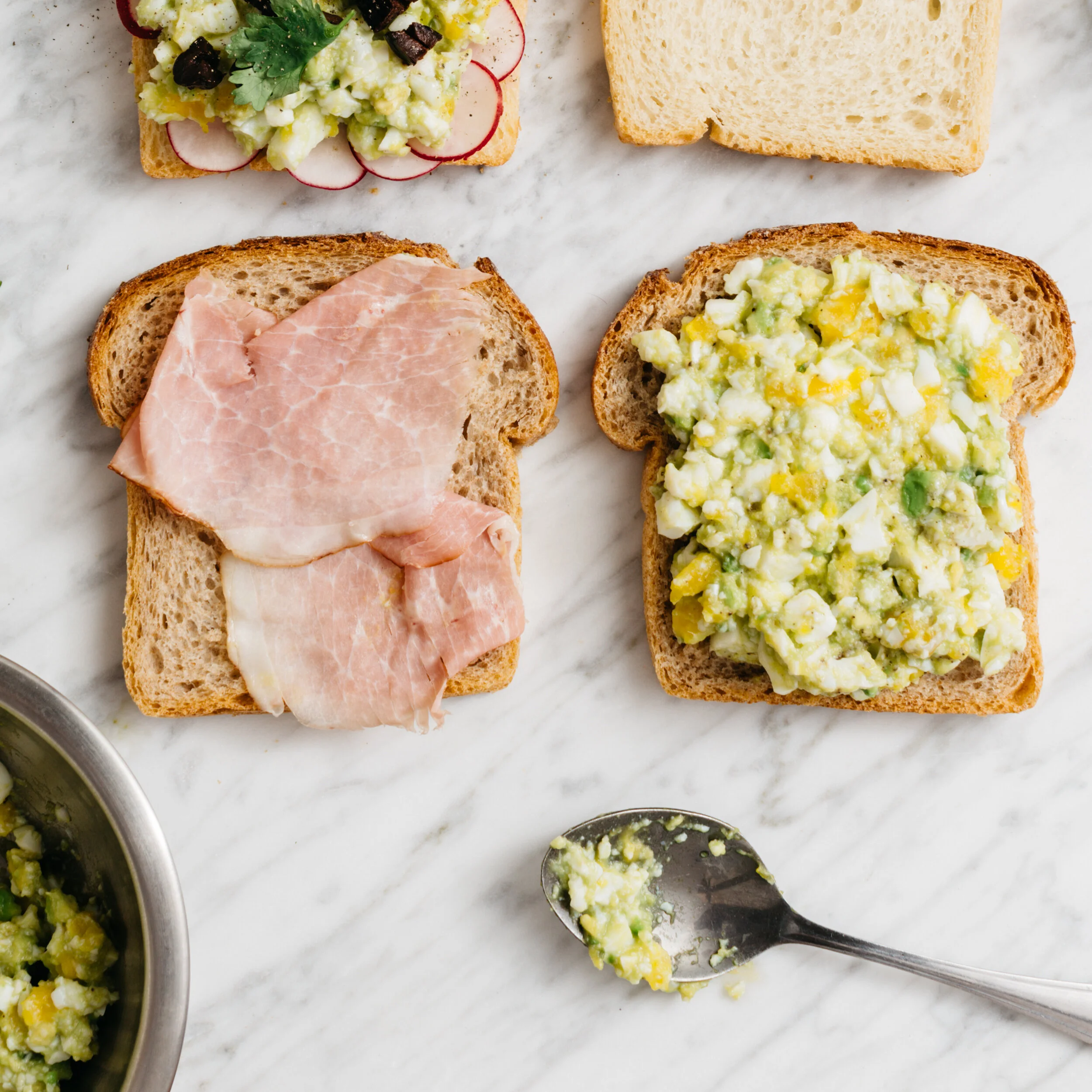 Green Eggs &amp; Ham Sandwich