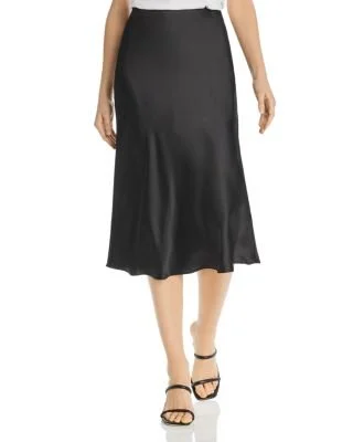 Aqua Satin Slip Skirt, Bloomingdales