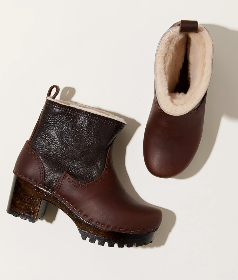 Covet &amp; Lou Shearling Clog Boot