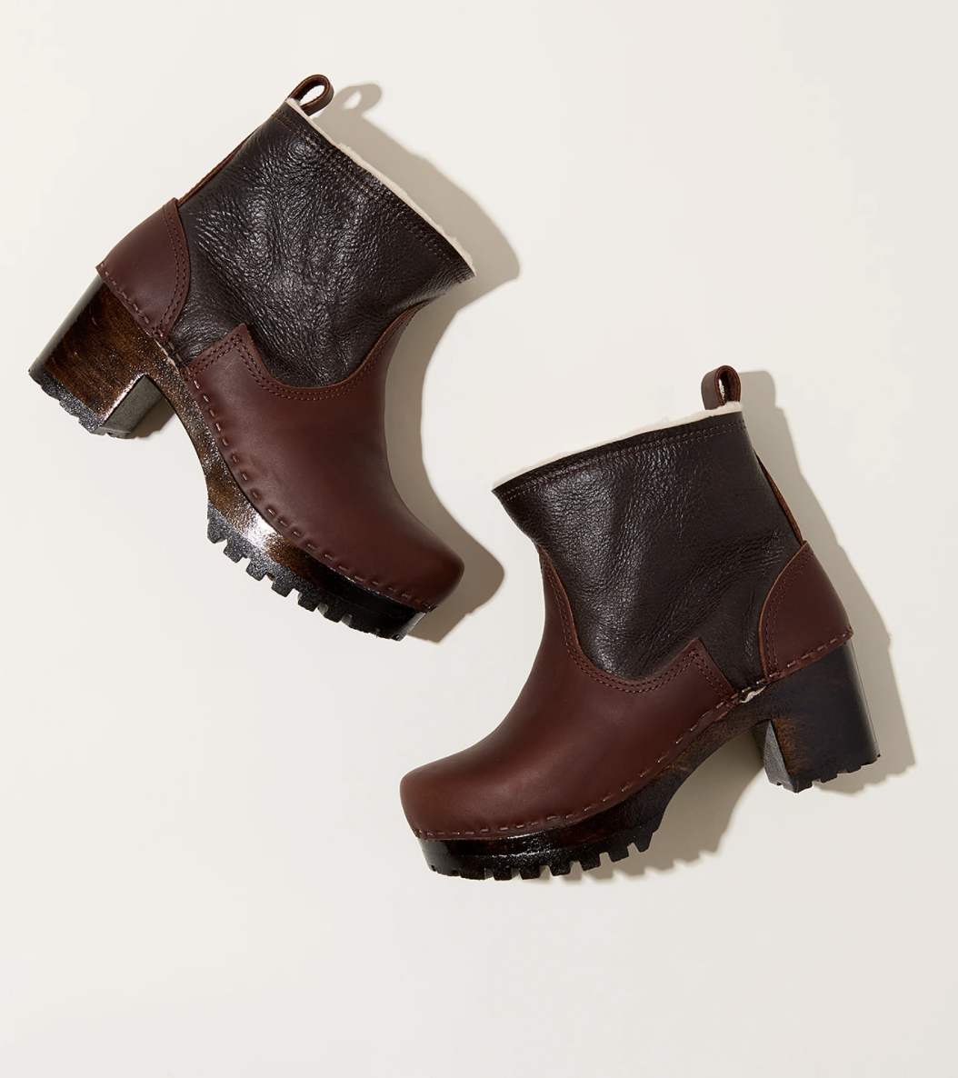  No. 6 Shearling Clog Boots, Covet + Lou