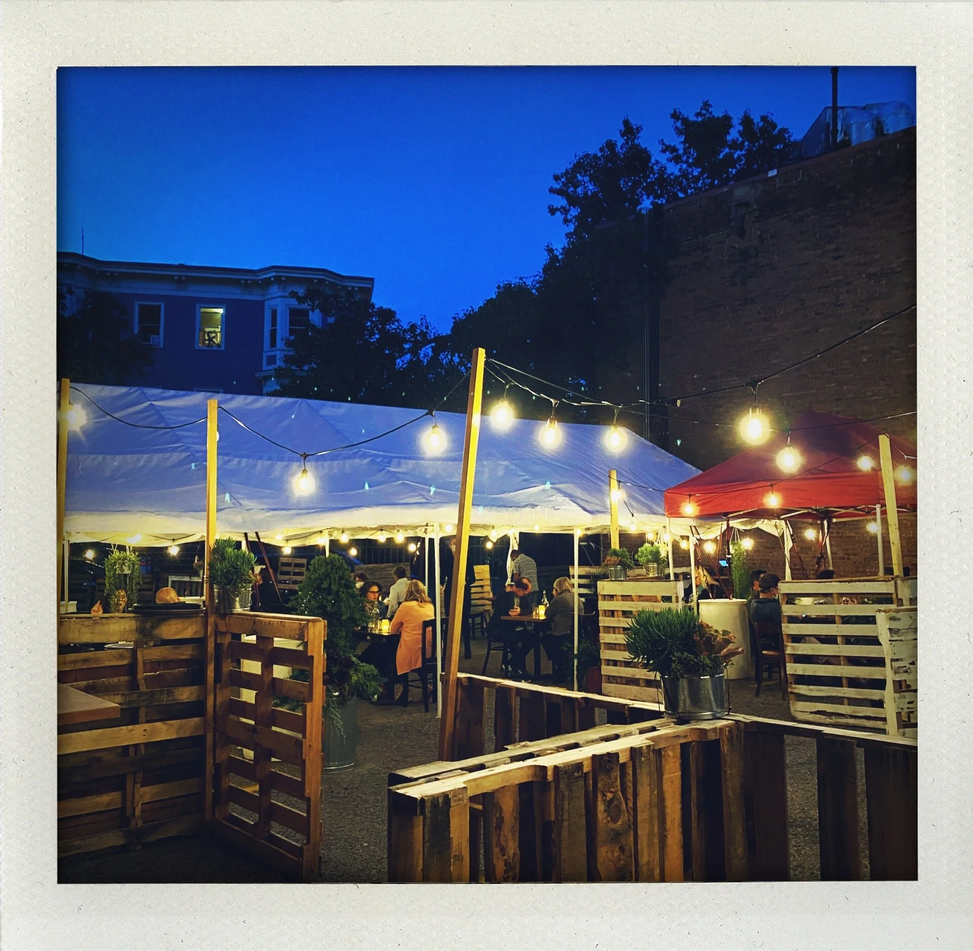 Dressing for Dinner—when dinner’s outdoors