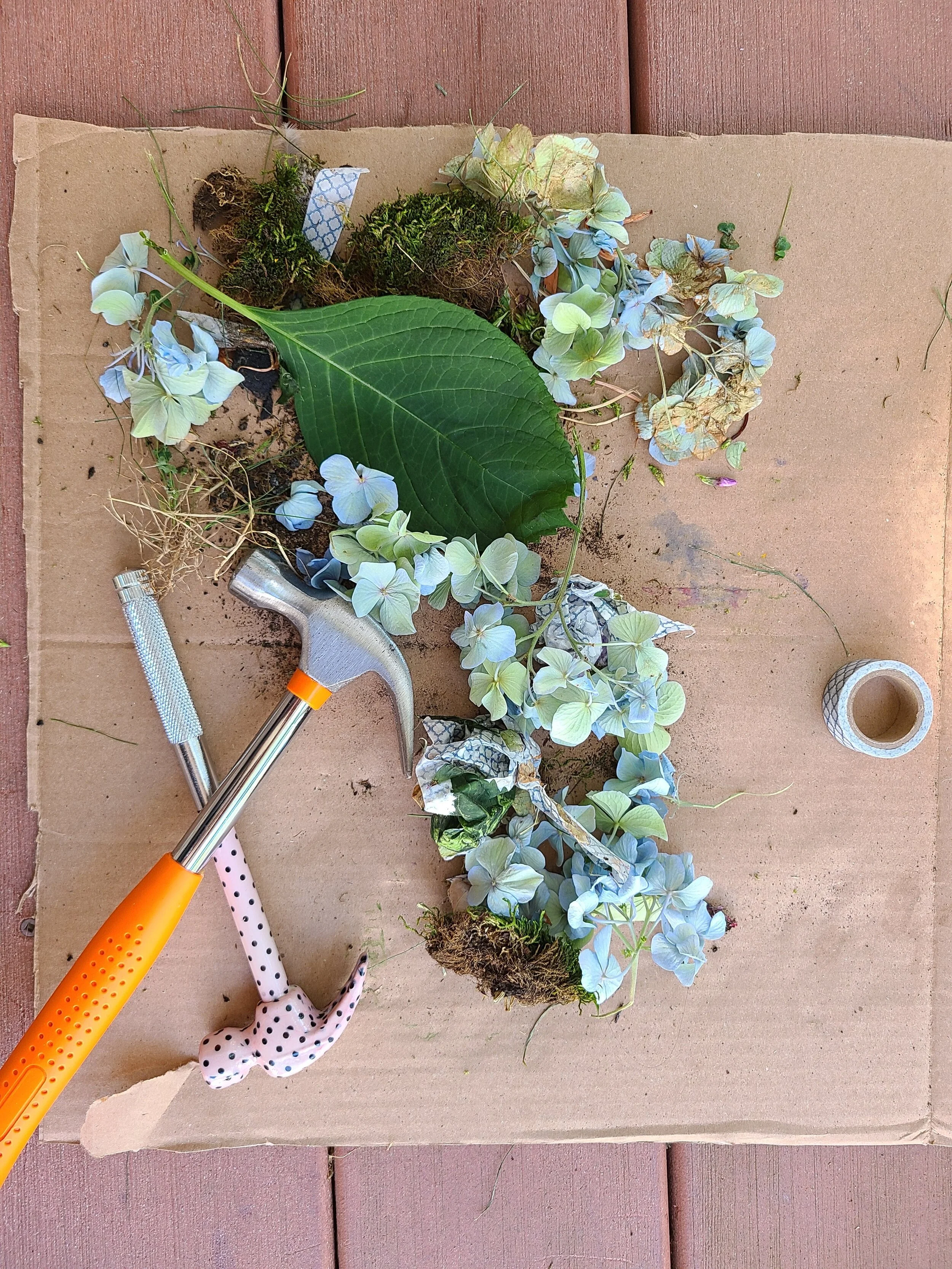 From Farm to Table with Alex Makes Art: The Art of Flower Hammering