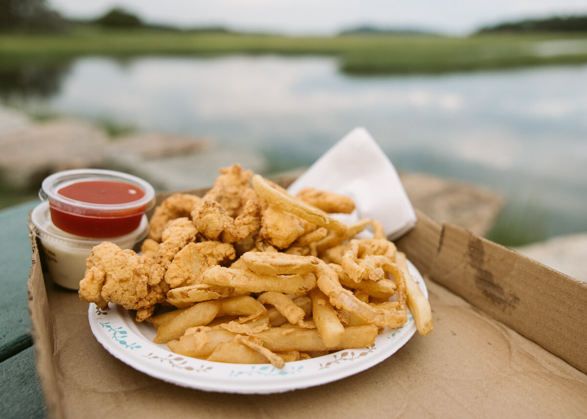 Fried clam plate, Essex