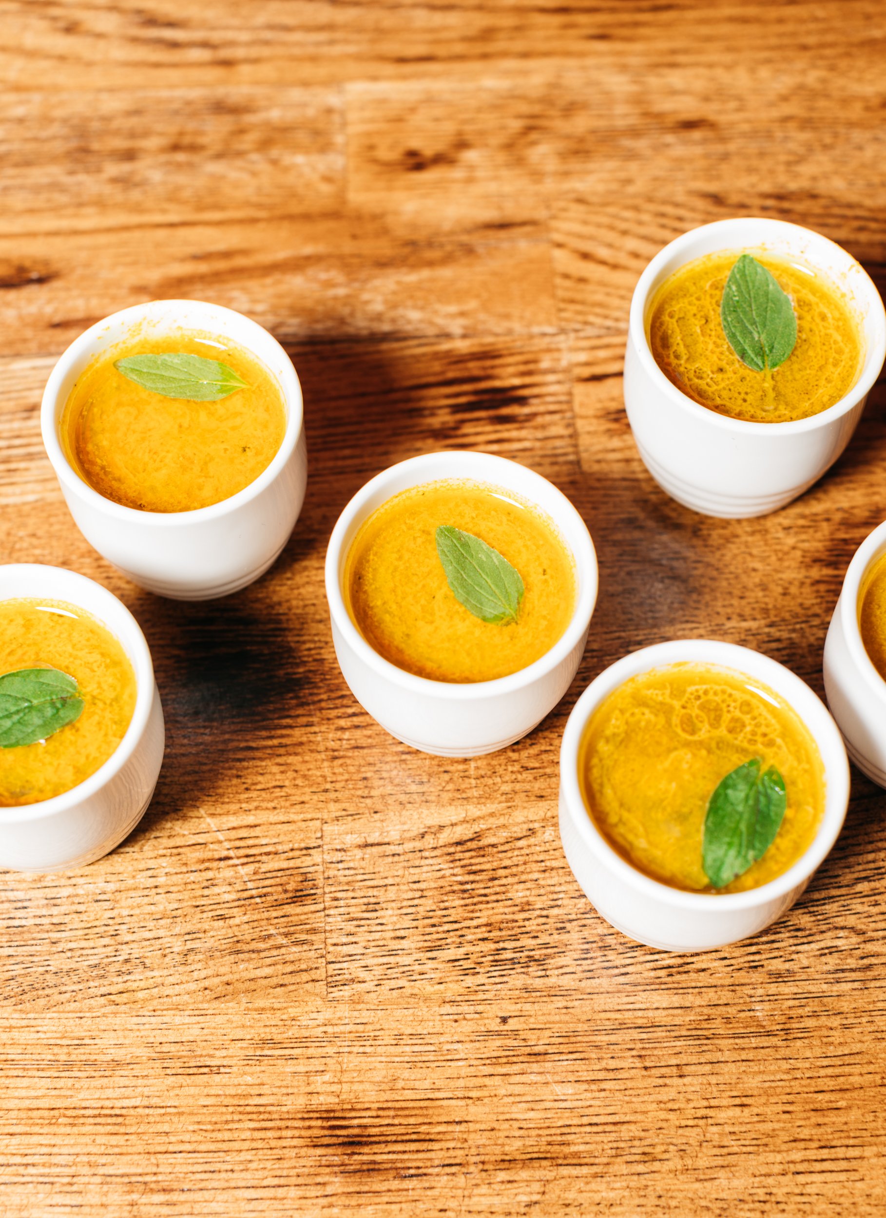 Maham and Asha’s Boozy Turmeric Shot