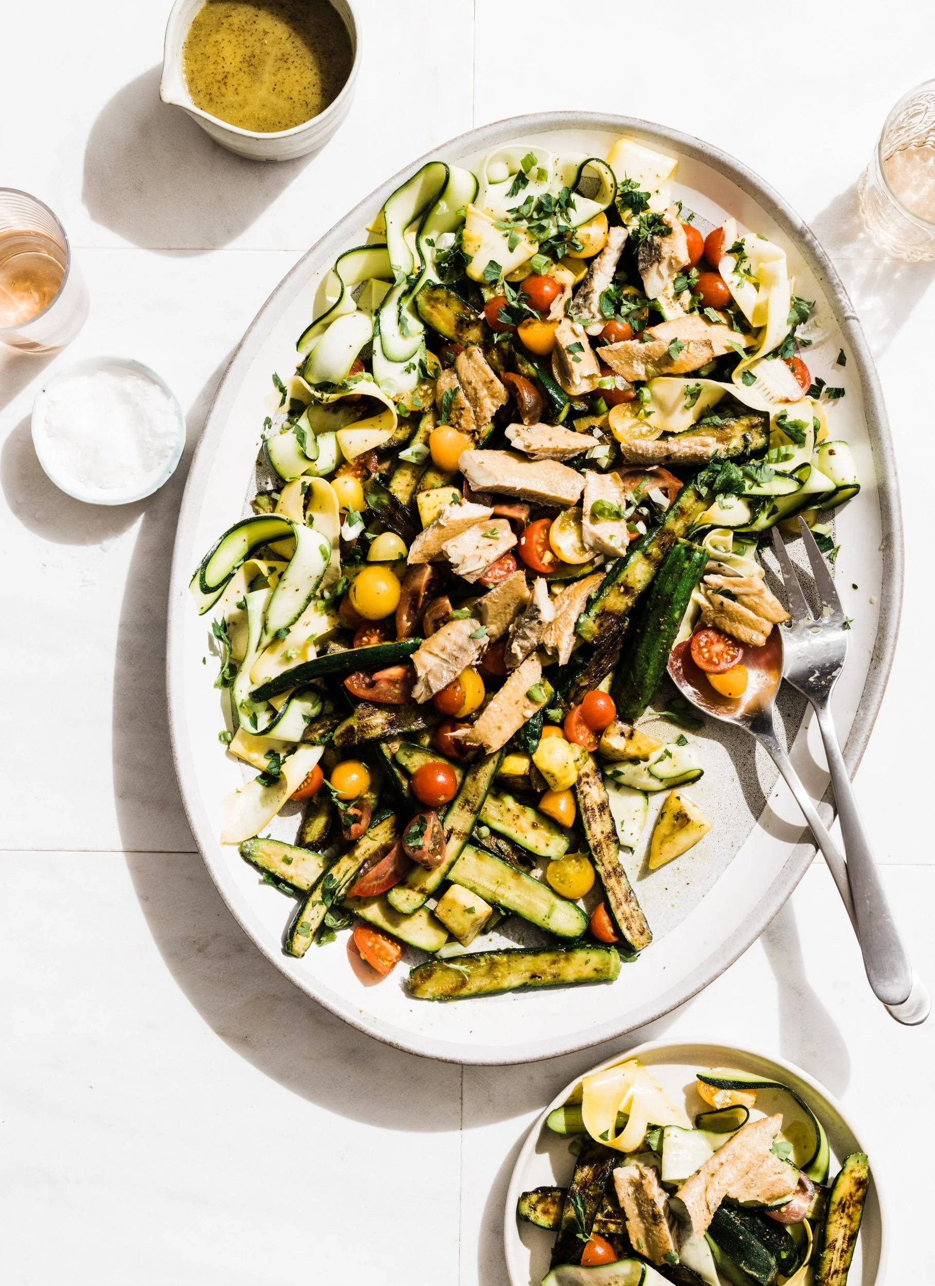 A Thistle and Leek Summertime Supper