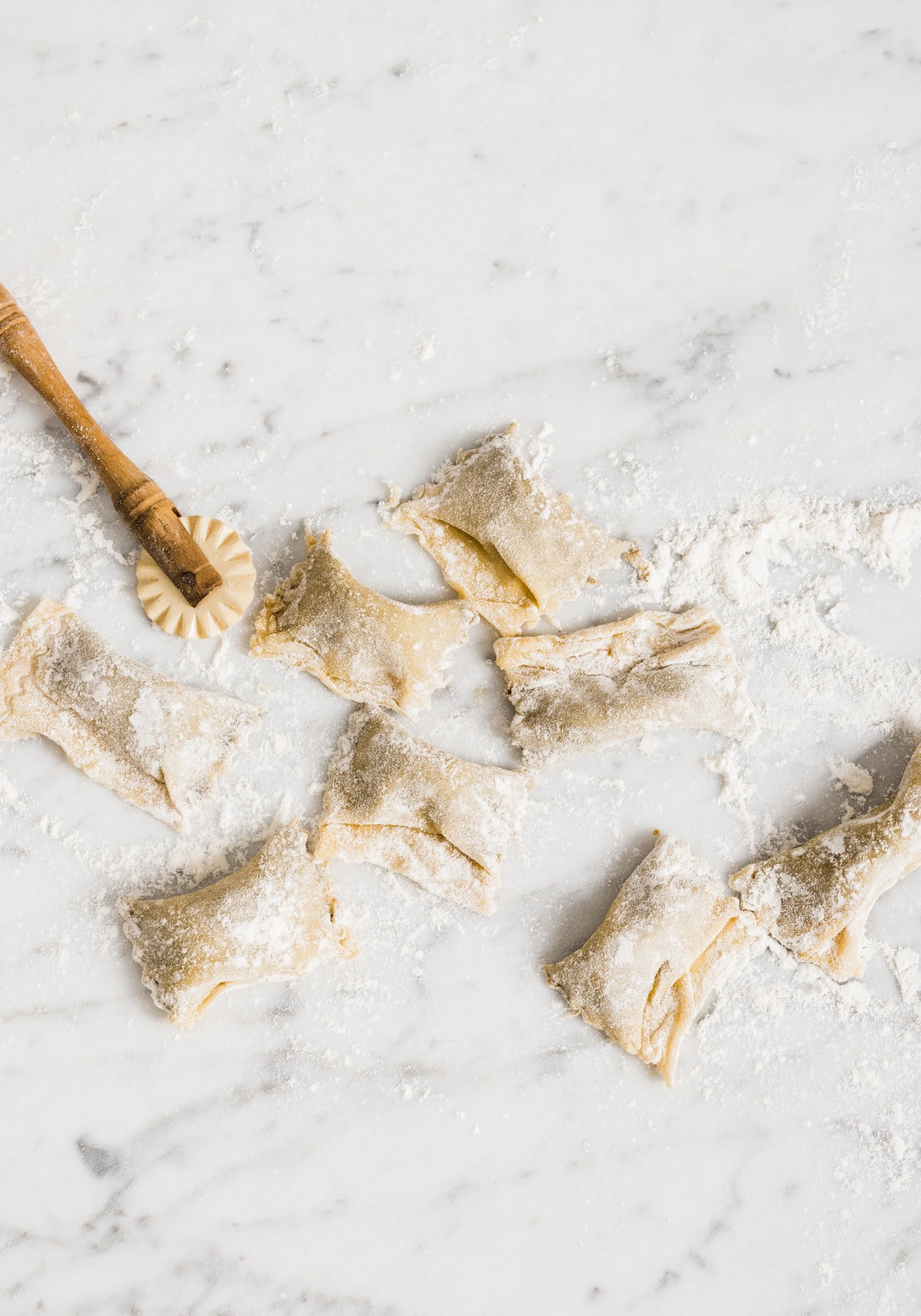 Mushroom and Walnut Agnolotti