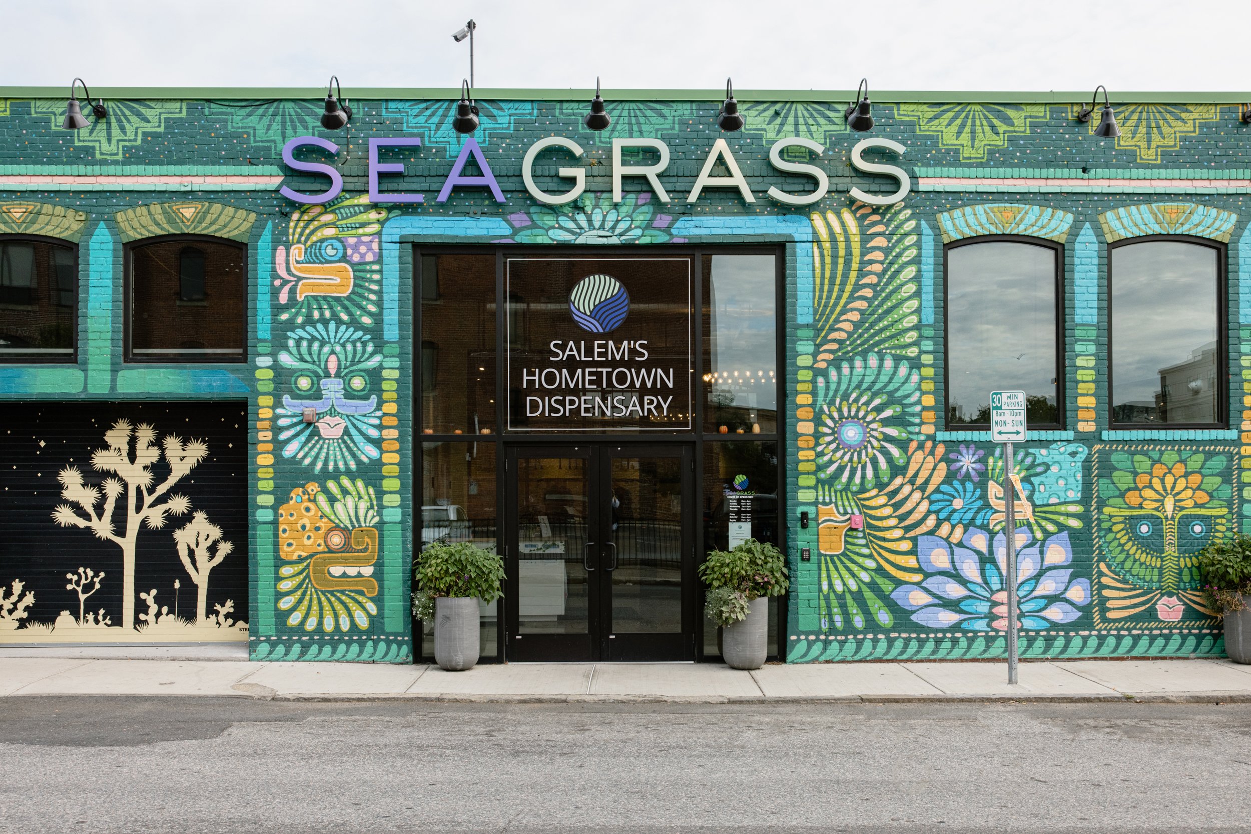 Seagrass Dispensary; Salem City Hall