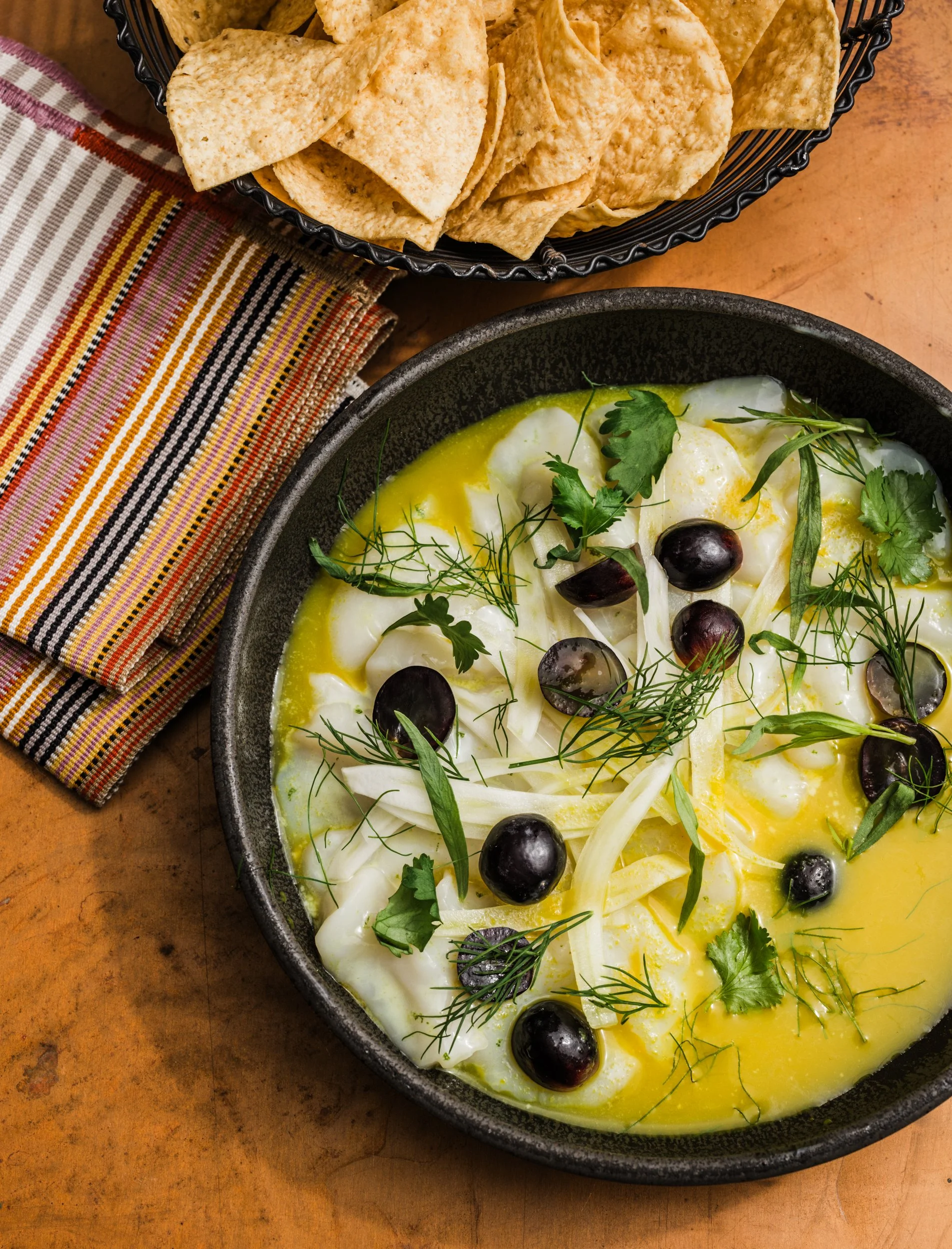 In the Edible Kitchen: Autumn Scallop Aguachile