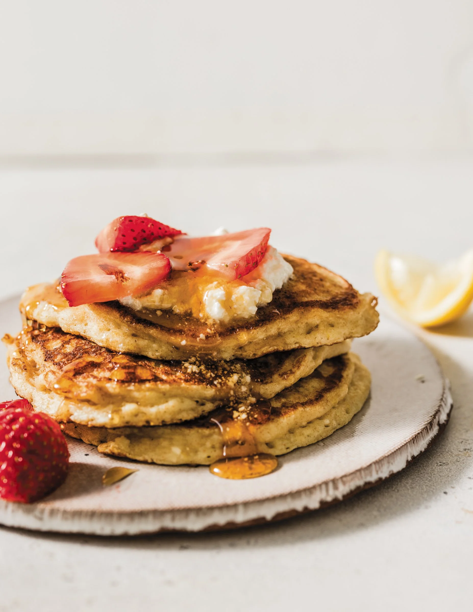 Lemon Ricotta Pancakes