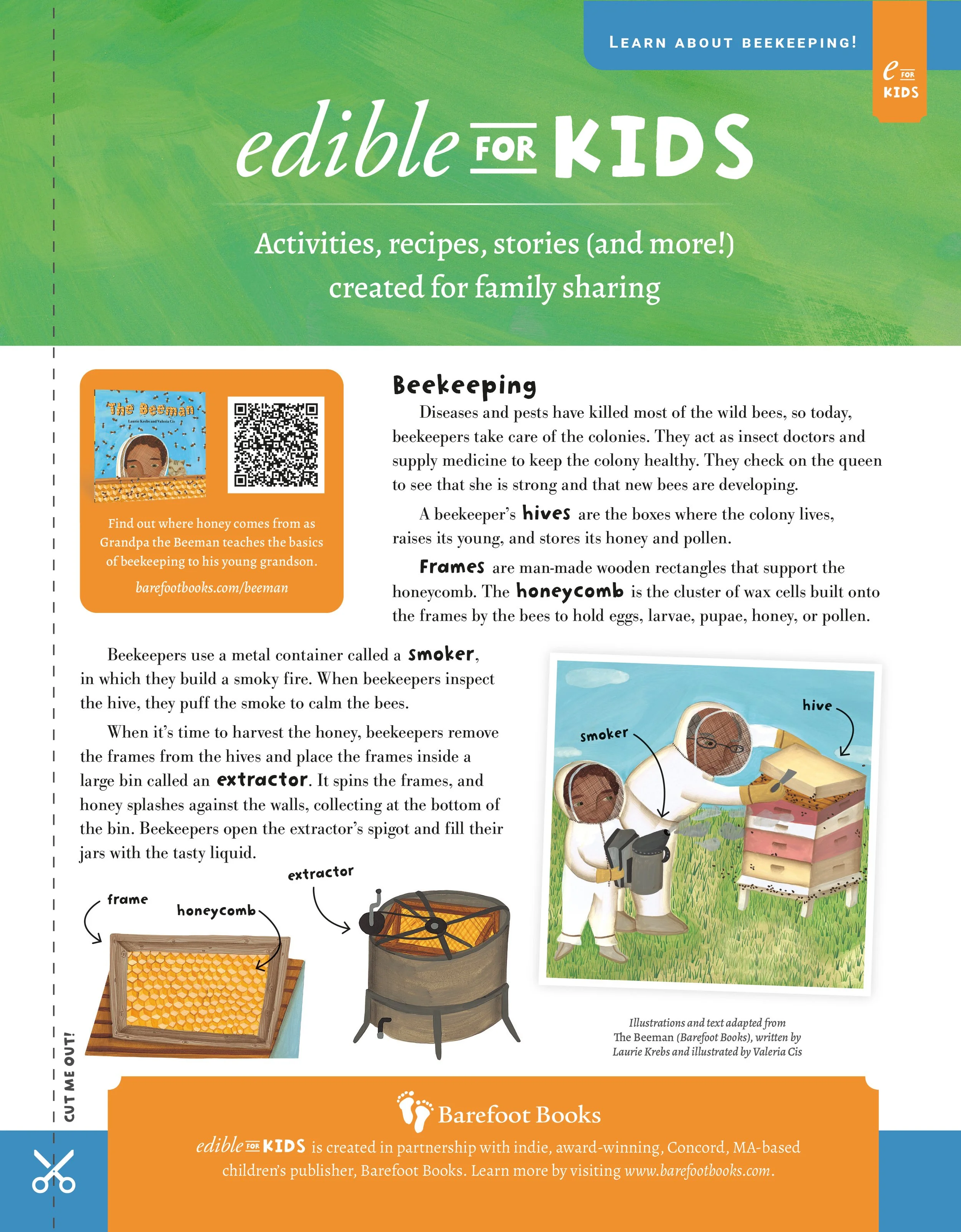 Edible for Kids: Learn About Beekeeping!