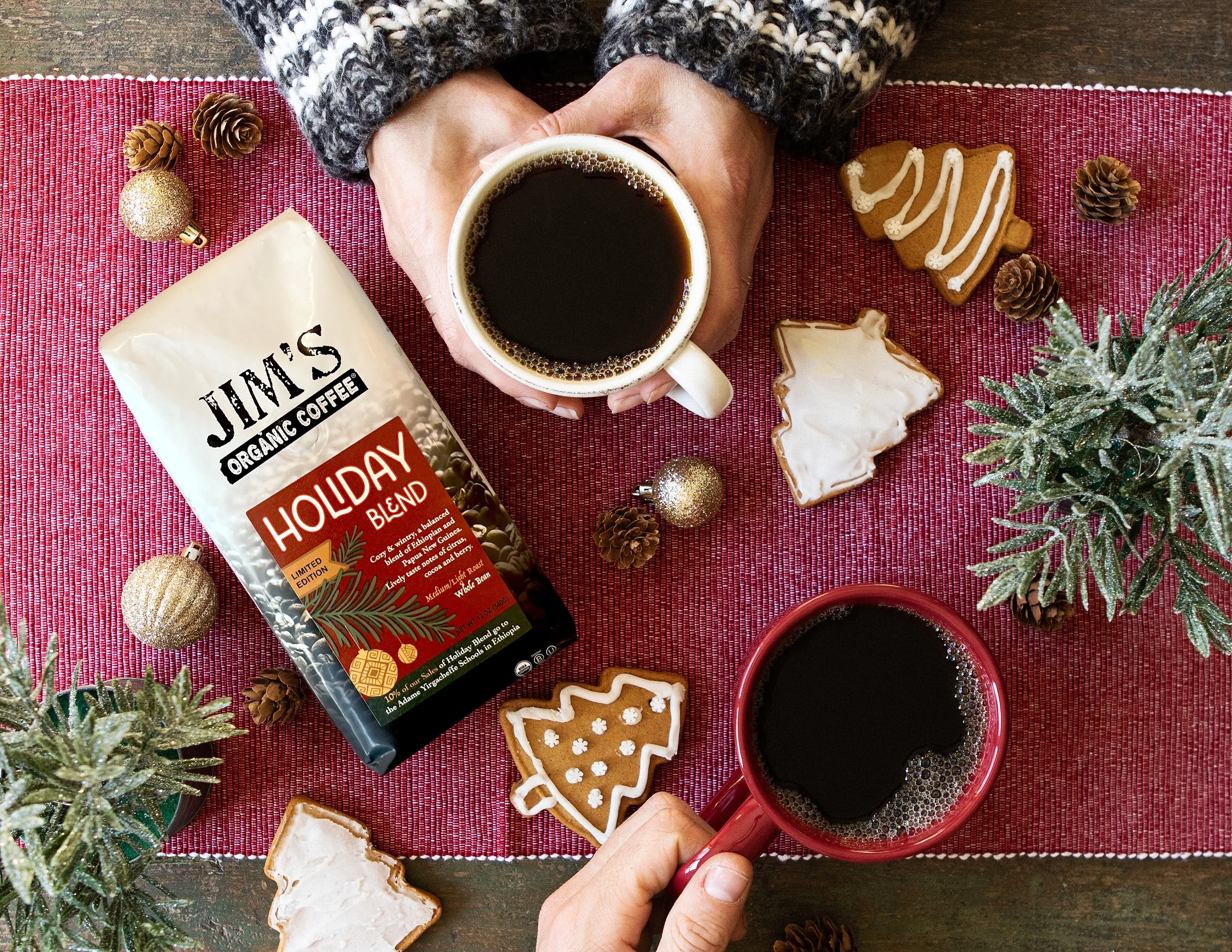 Jim’s Organic Coffee, Local Holiday Gift Guide 2024